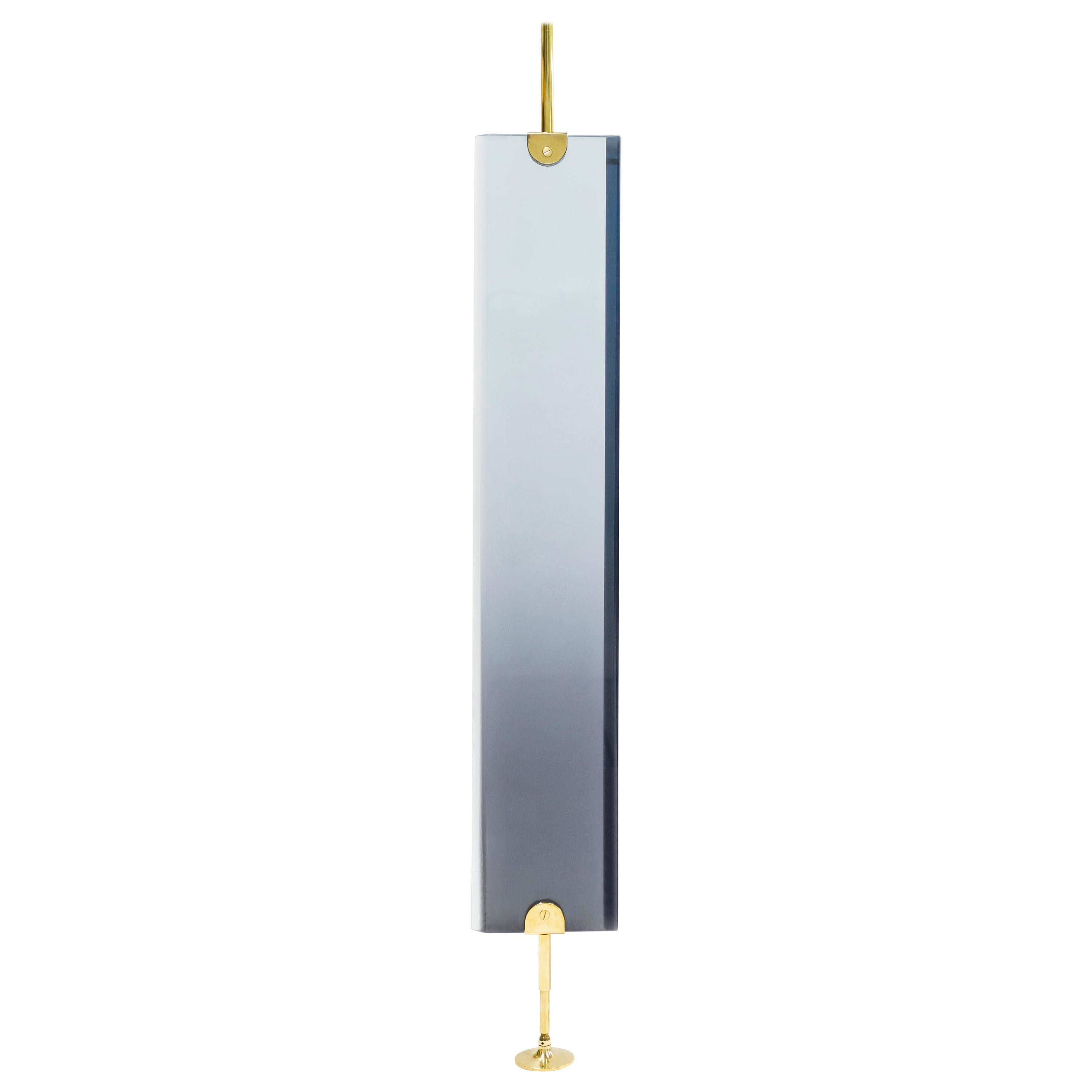 Reverso Separè Steel by Draga&Aurel Resin and Brass, 21st Century