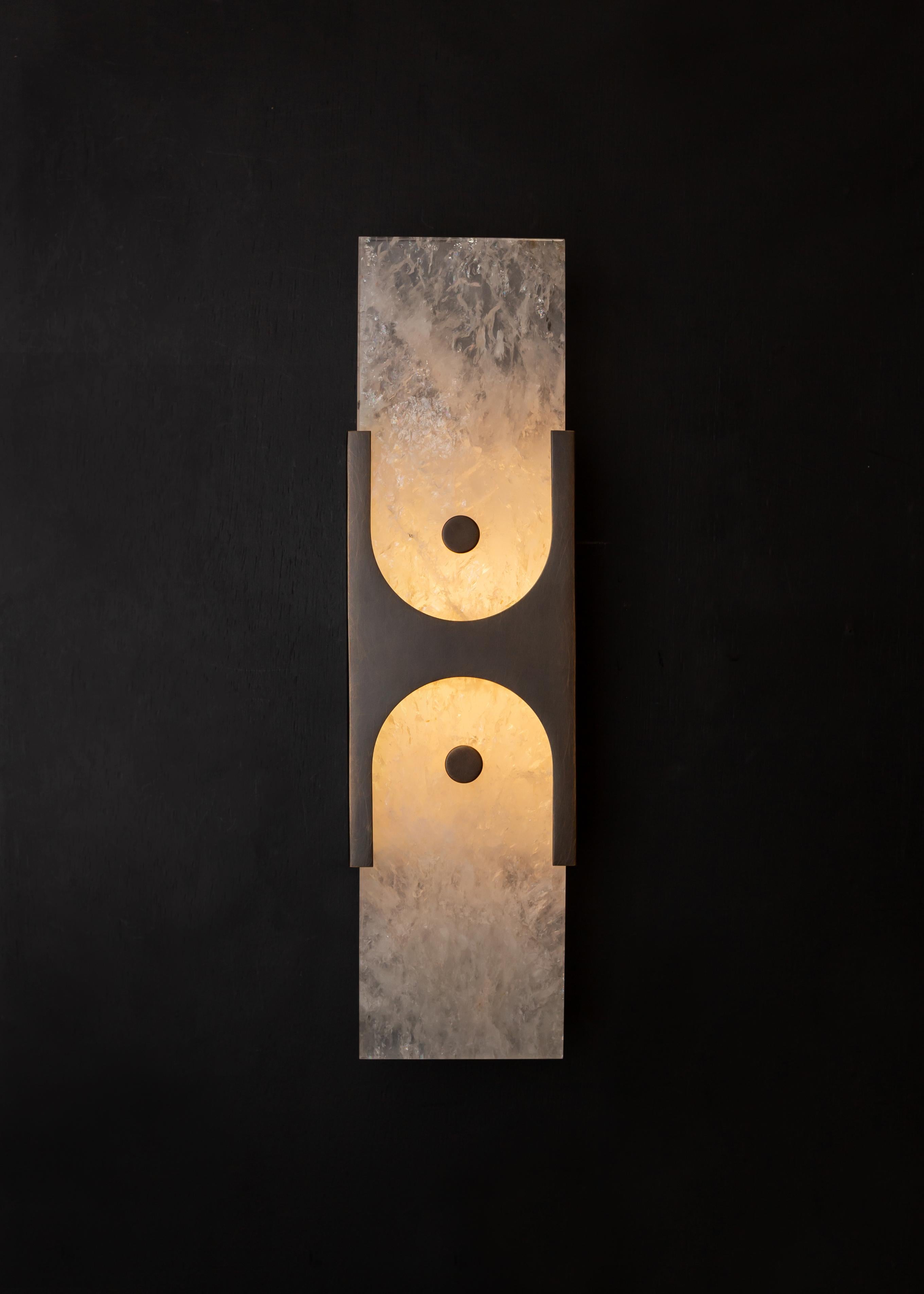 Oiled Revet Sconce - Duo (16