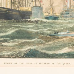 Review of the Fleet at Spithead by the Queen, 24th August 1878