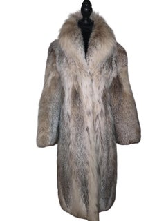Revillion lightweight lynx fur coat size 6/S