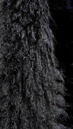 Revillon Cappotto in pelliccia di agnello mongolo