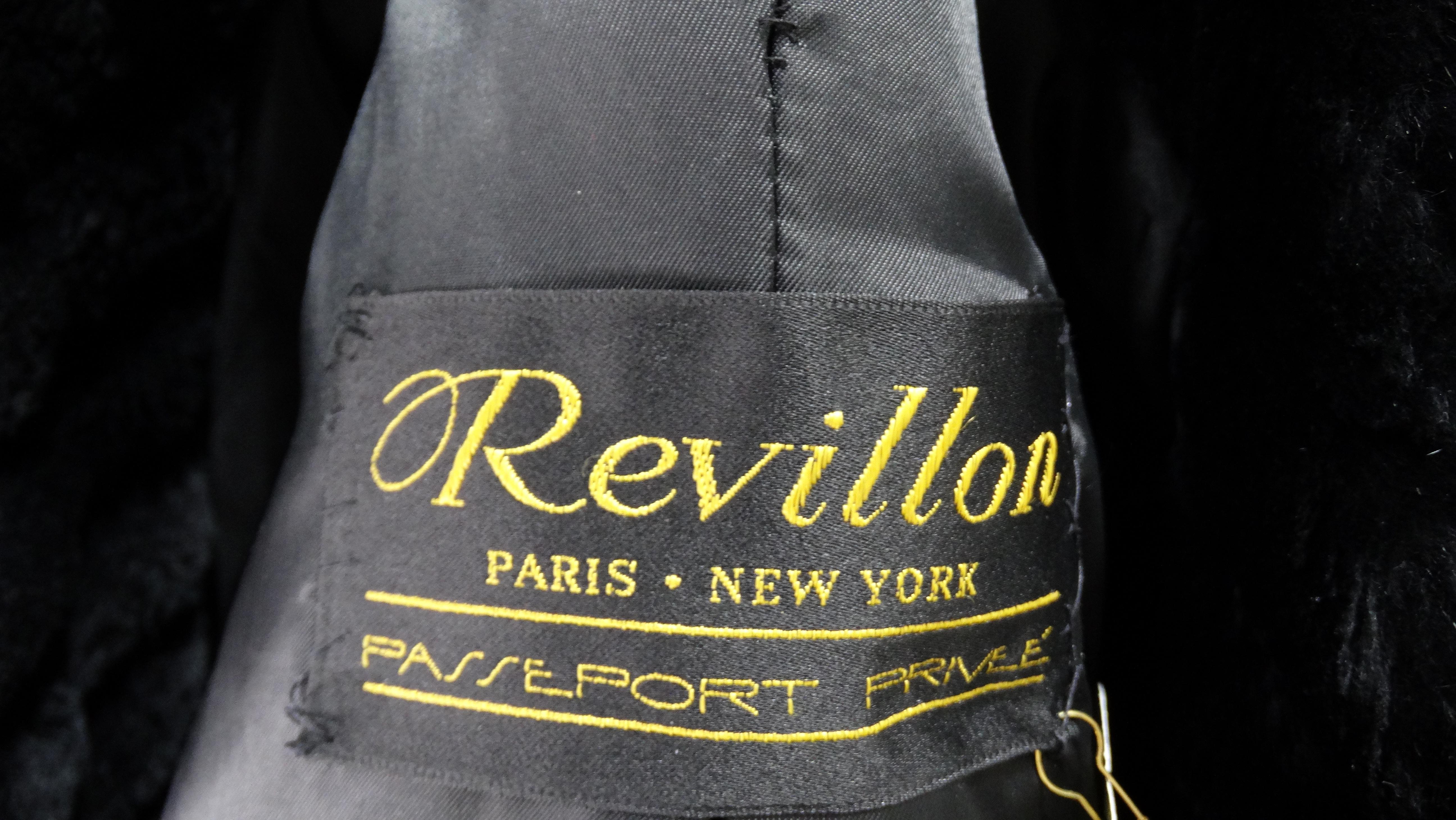 Revillon Mongolian Lamb Fur Coat In Excellent Condition In Scottsdale, AZ