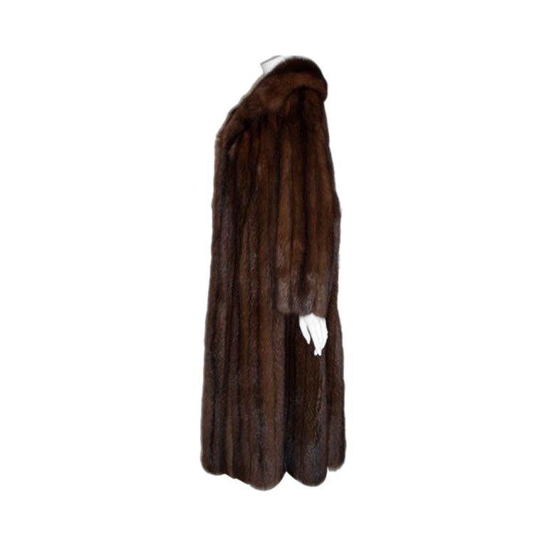 Revillon Sable Fur Coat for Saks Fifth Avenue For Sale