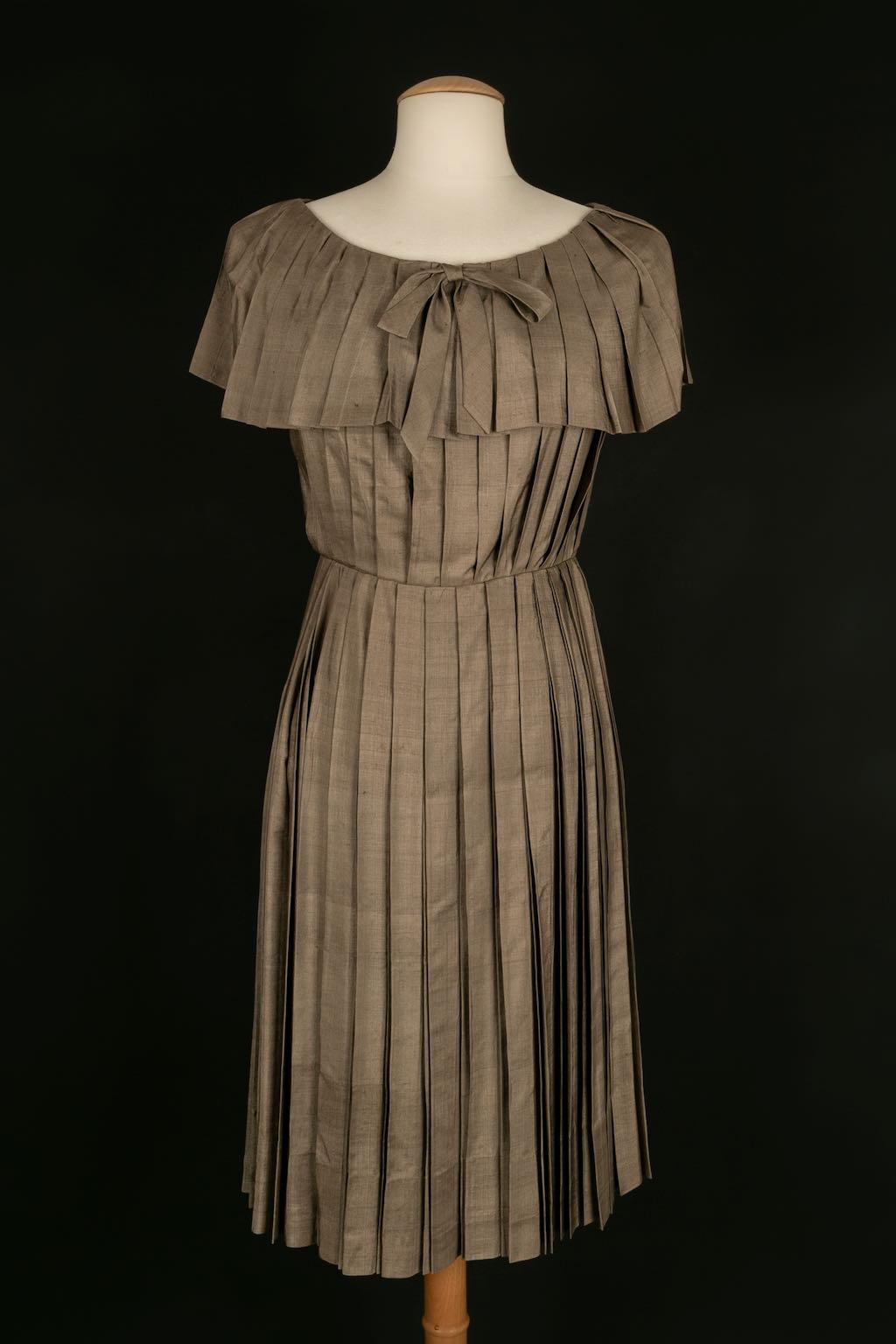 Women's Revillon silk dress For Sale