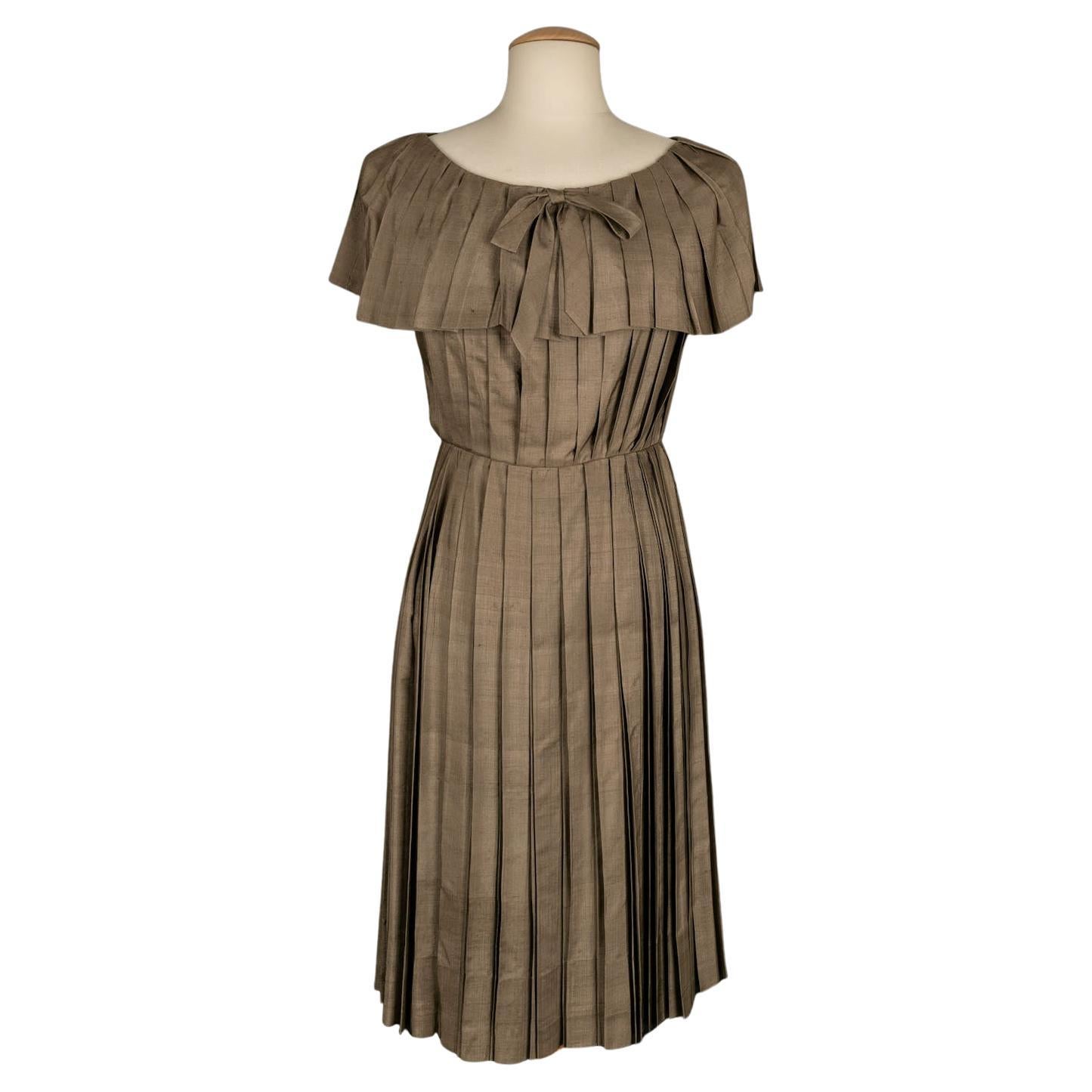 Revillon silk dress For Sale
