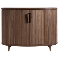 Revised Amberley High – solid walnut buffet/ credenza/ sideboard