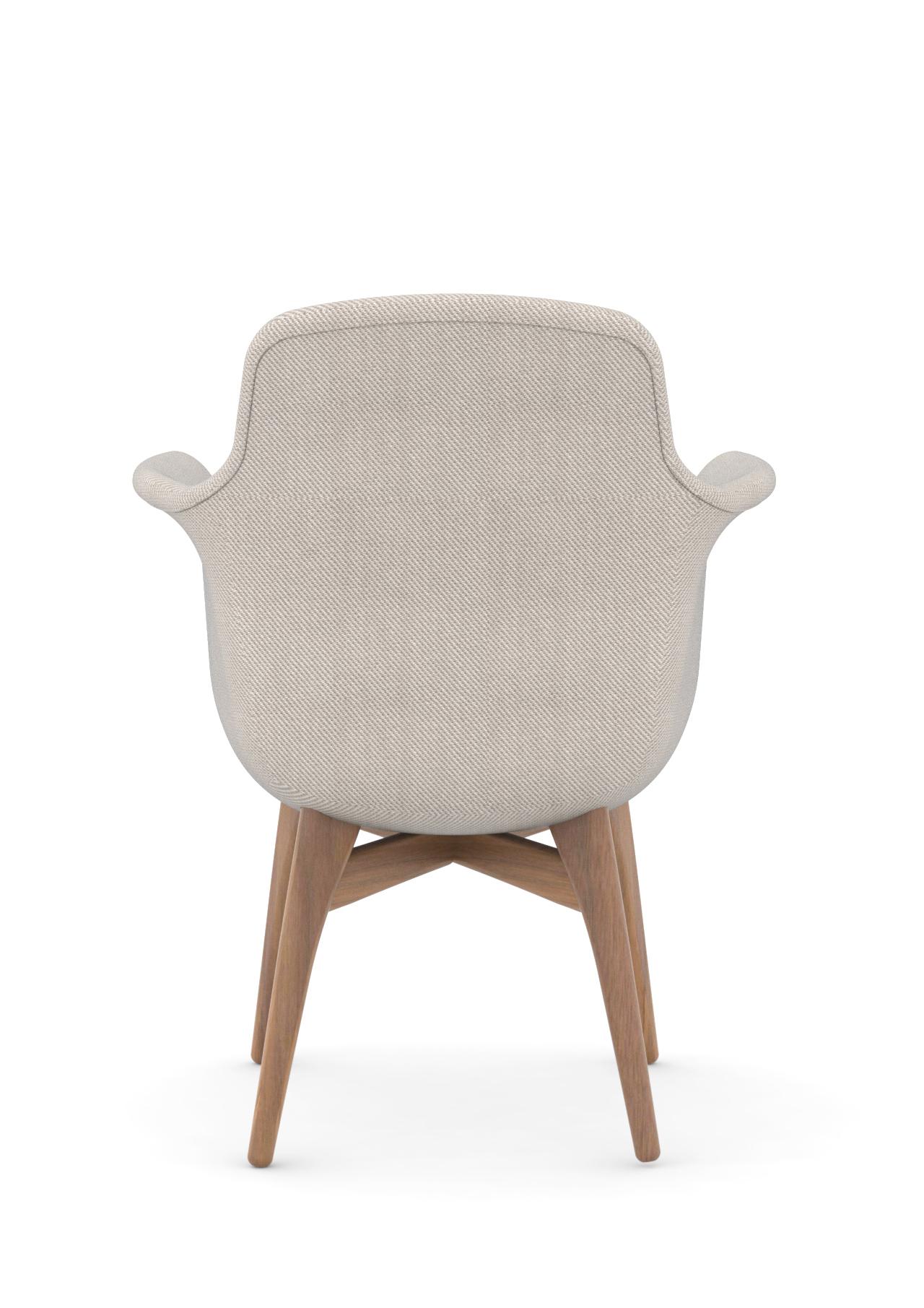 Scandinavian Modern Revised Chidden – solid walnut dining chair