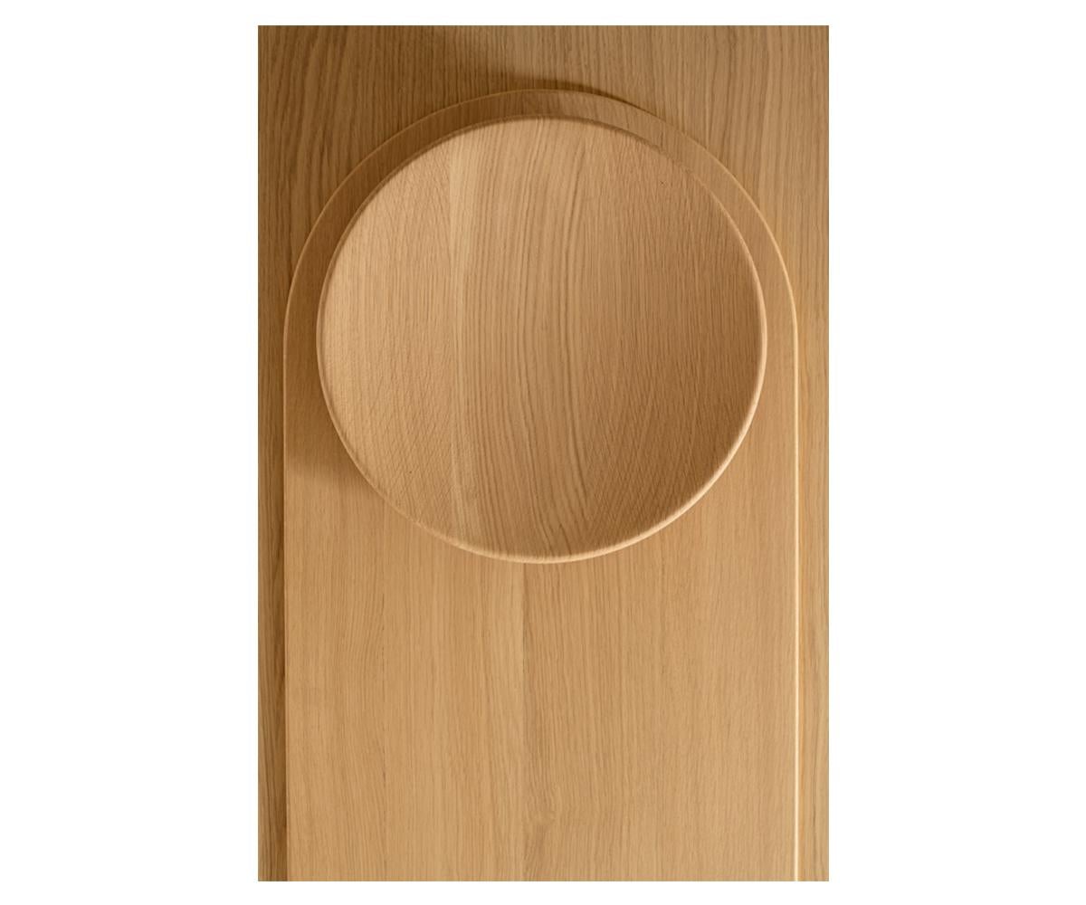 Dutch Revised Falmer His - solid oak cupboard For Sale