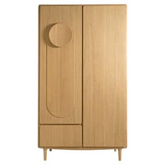 Revised Falmer His - solid oak cupboard
