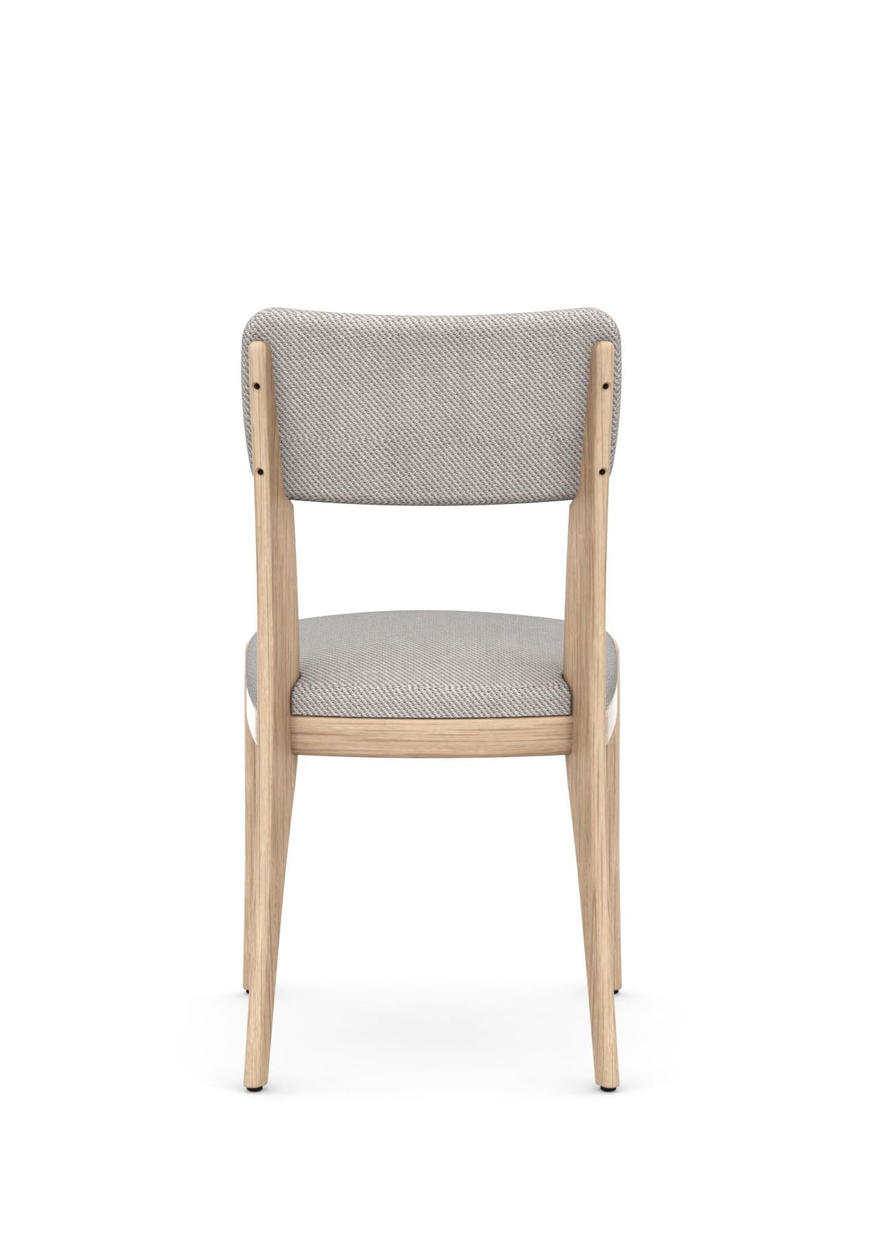 Hand-Crafted Revised Finchdean – solid oak dining chair