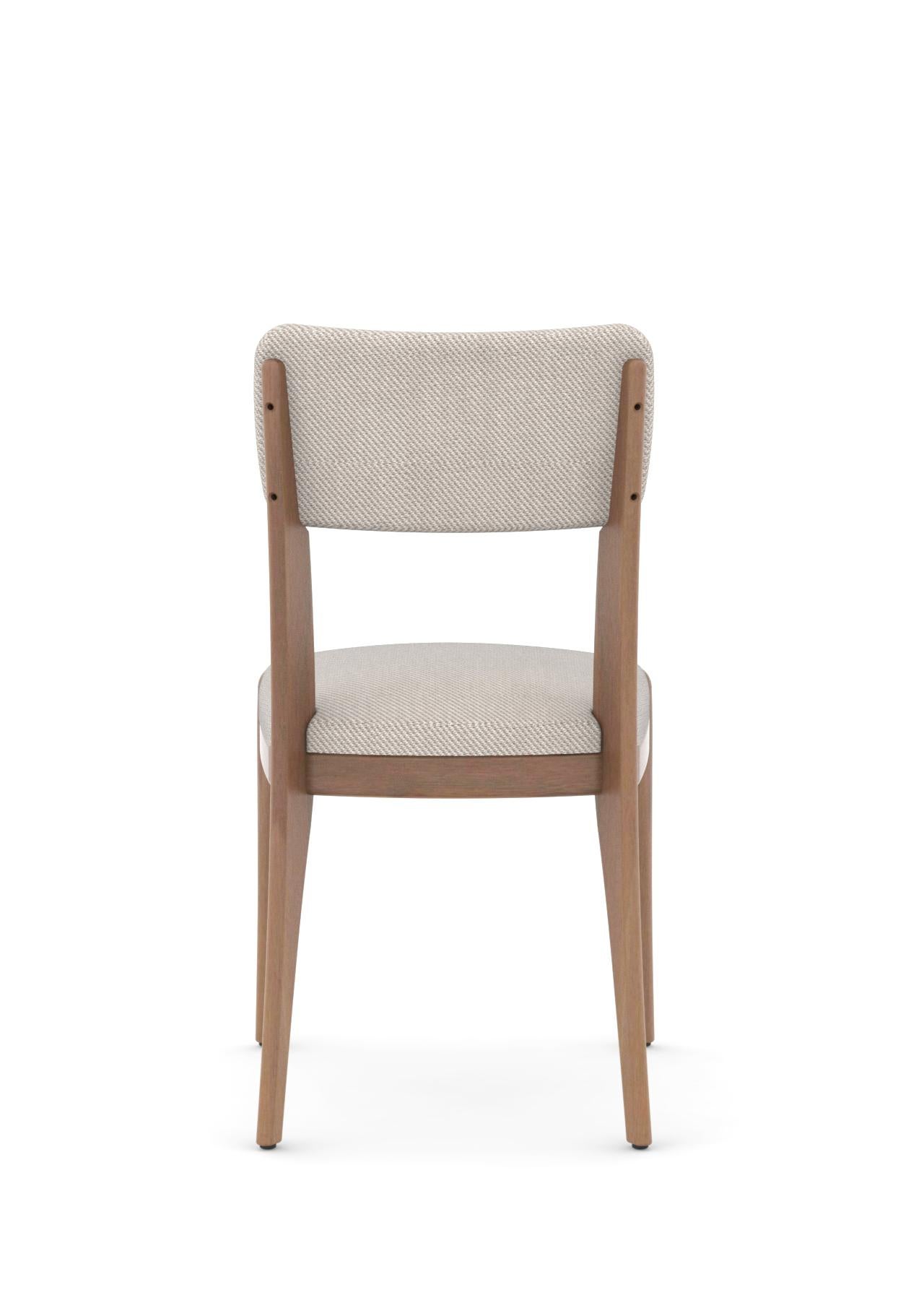 Hand-Crafted Revised Finchdean – solid walnut dining chair