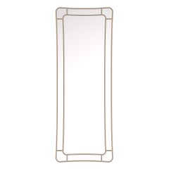 Revised Lordington Rectangle – wall mirror sand RAL1019