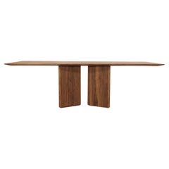 Revo Wood Dining Table by Giuliano and Gabriele Cappelletti, Made in Italy