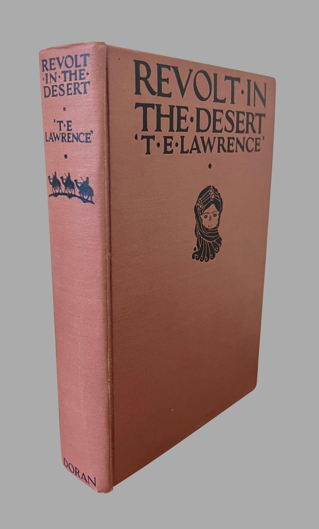 Revolt in the Desert by T.E. Lawrence 1st English and American Editions, 2 Books For Sale 5