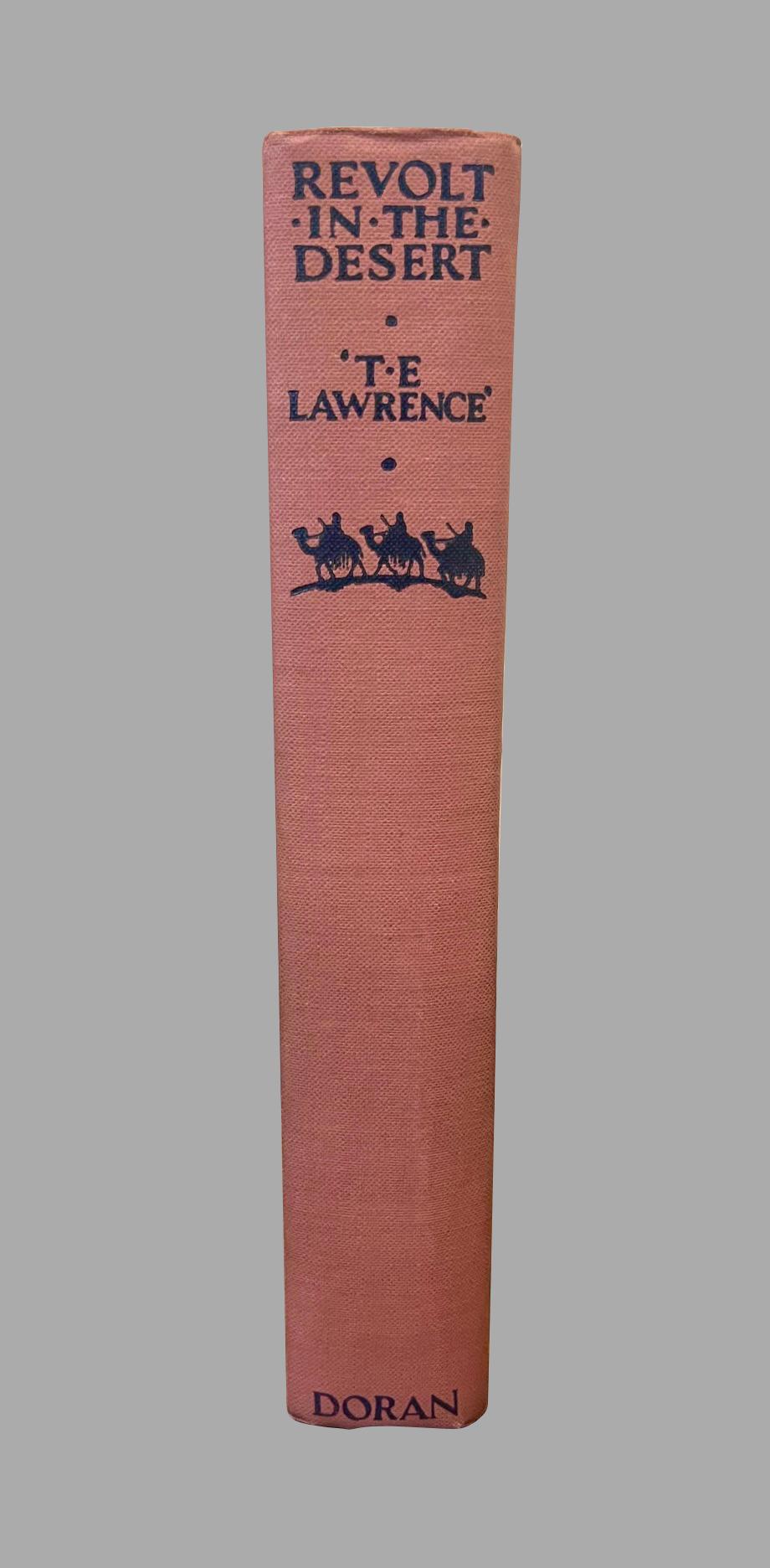Revolt in the Desert by T.E. Lawrence 1st English and American Editions, 2 Books For Sale 7