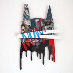 figuratif spray et acrylique, street art pop art comics contemporary