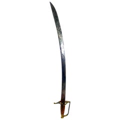 Revoluntionary War Officer's Combat Sword Jeremiah Snow, Ma