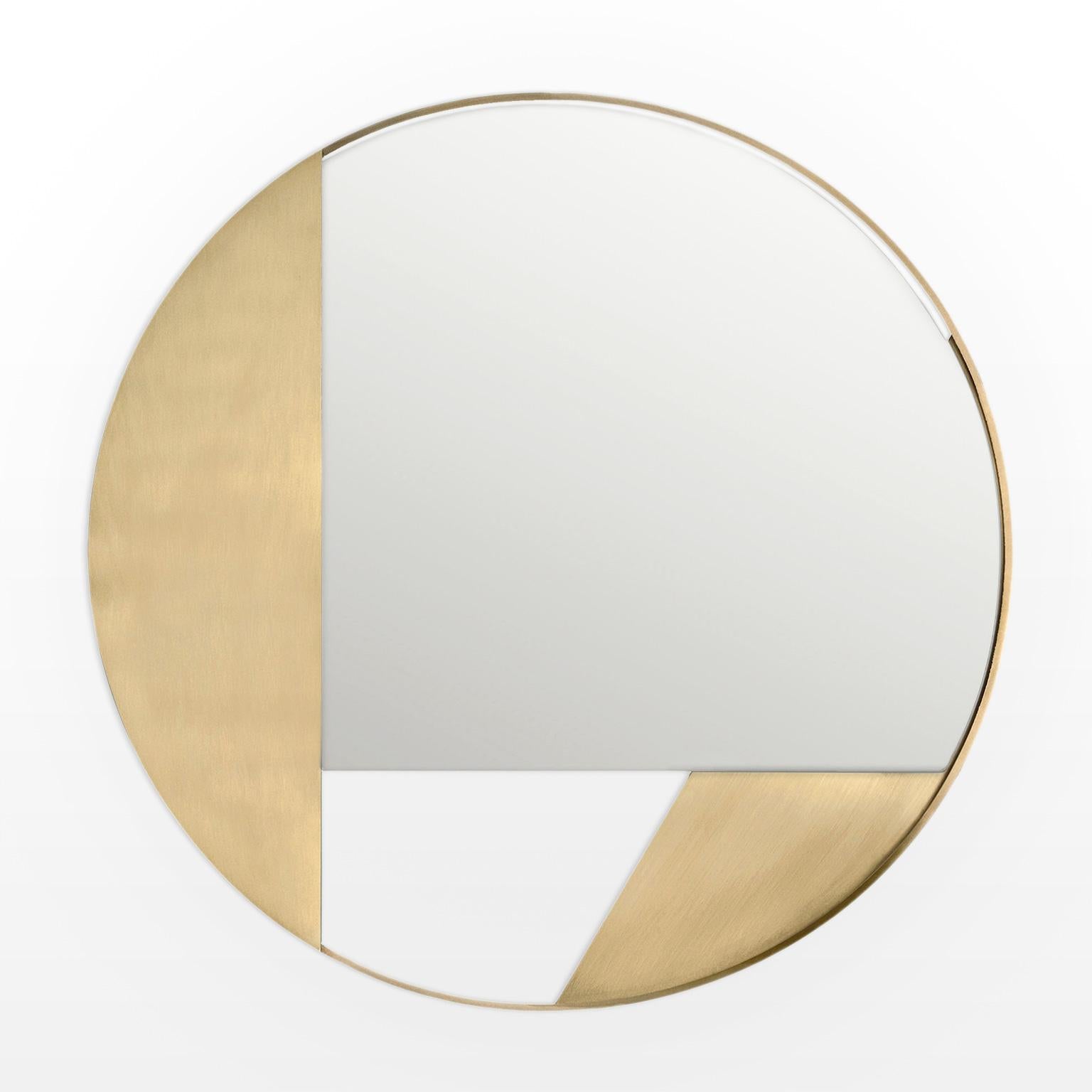 Revolution V3 ist ein Spiegel des 21. Jahrhunderts mit einem Durchmesser von 90 cm, der von italienischen Kunsthandwerkern in verschiedenen Farbtönen und Farben hergestellt wird. Das Werk wird in einer limitierten Auflage von 1000 signierten und