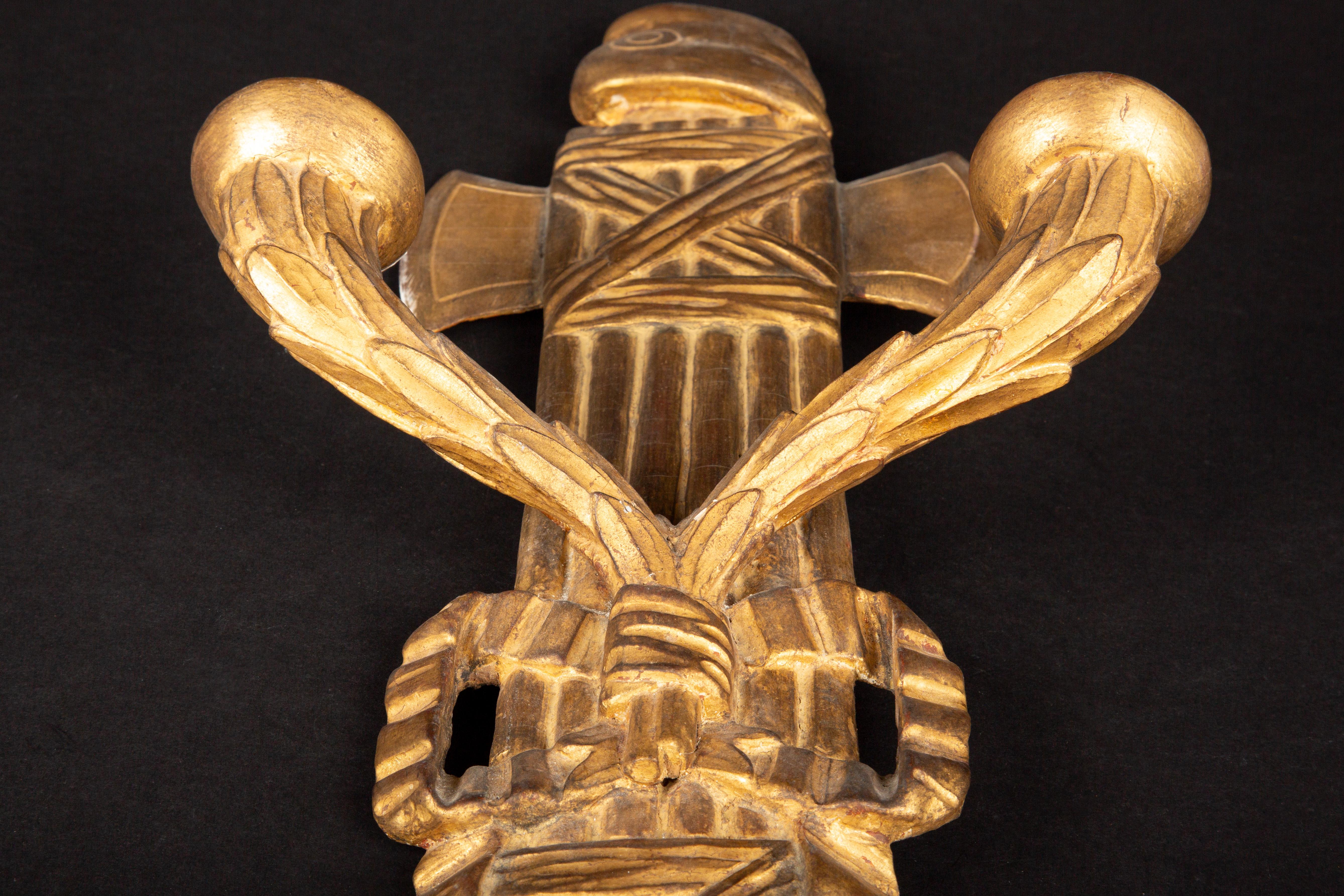 Revolutionary Illumination: Symbolism and Craftsmanship in 19th C. Wall Sconces For Sale 4