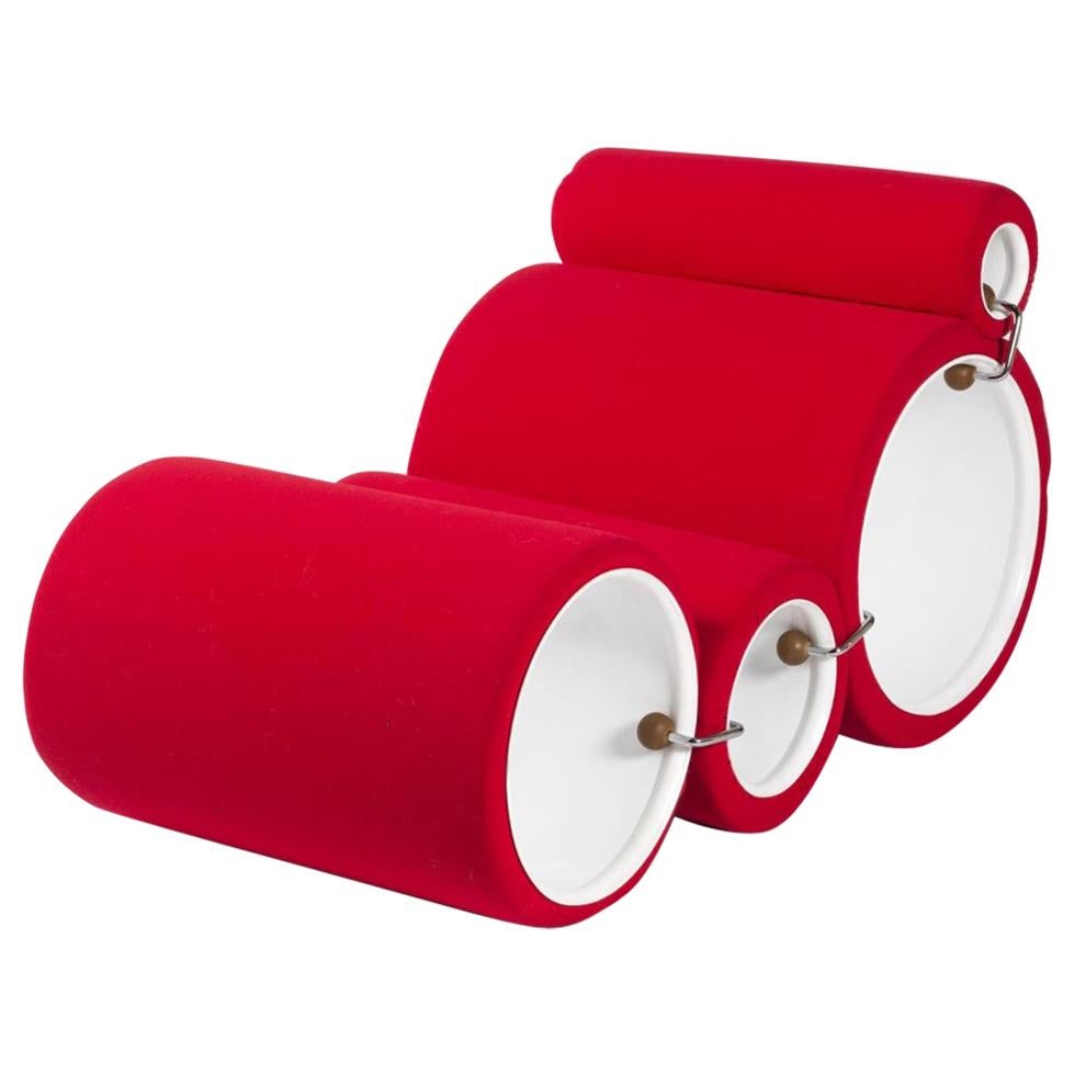 Revolutionary’s Armchair by Joe Colombo Tubo Chair by Flexform, 1969 at
