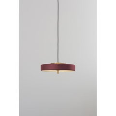 Lampe à suspension Revolve, laiton poli, sang de bœuf de Bert Frank