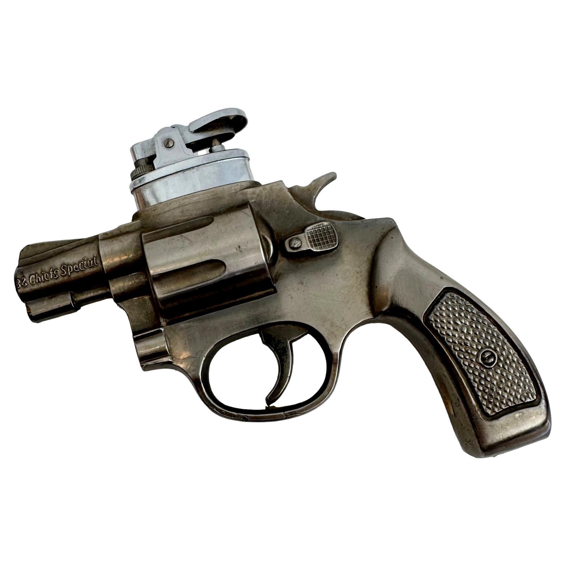 Revolver Gun Lighter, 1980s Japan