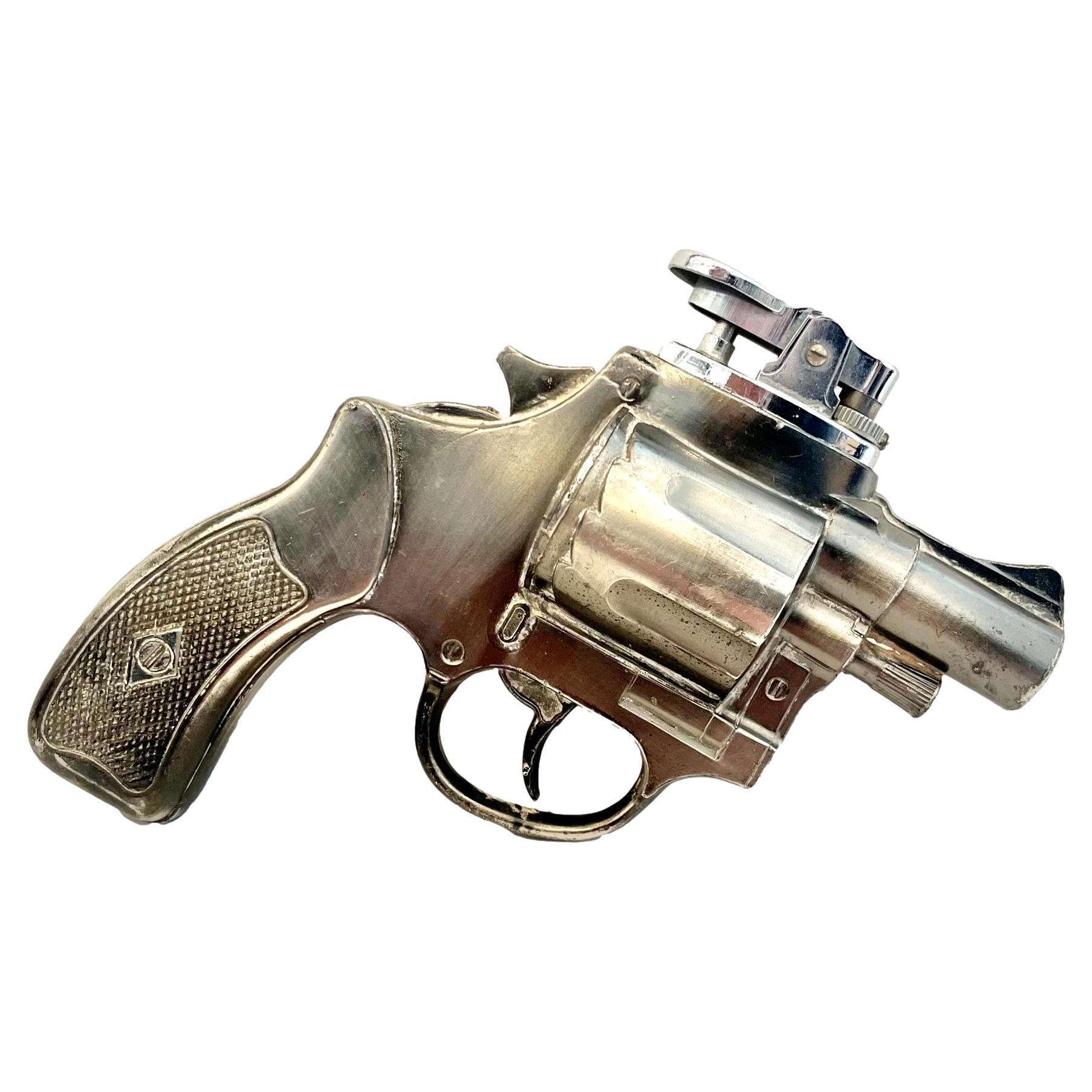 Briquet Revolver, années 1980 au Japon en vente