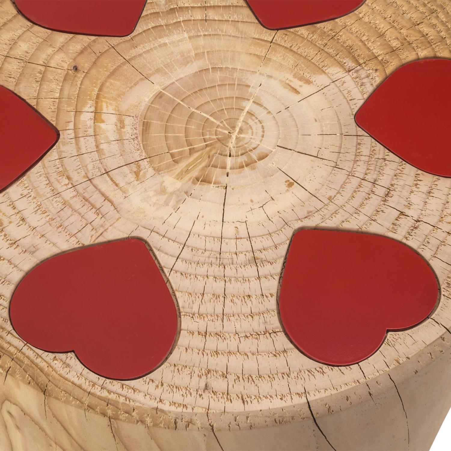 XXIe siècle et contemporain Tabouret Revolvheart en cèdre massif en vente