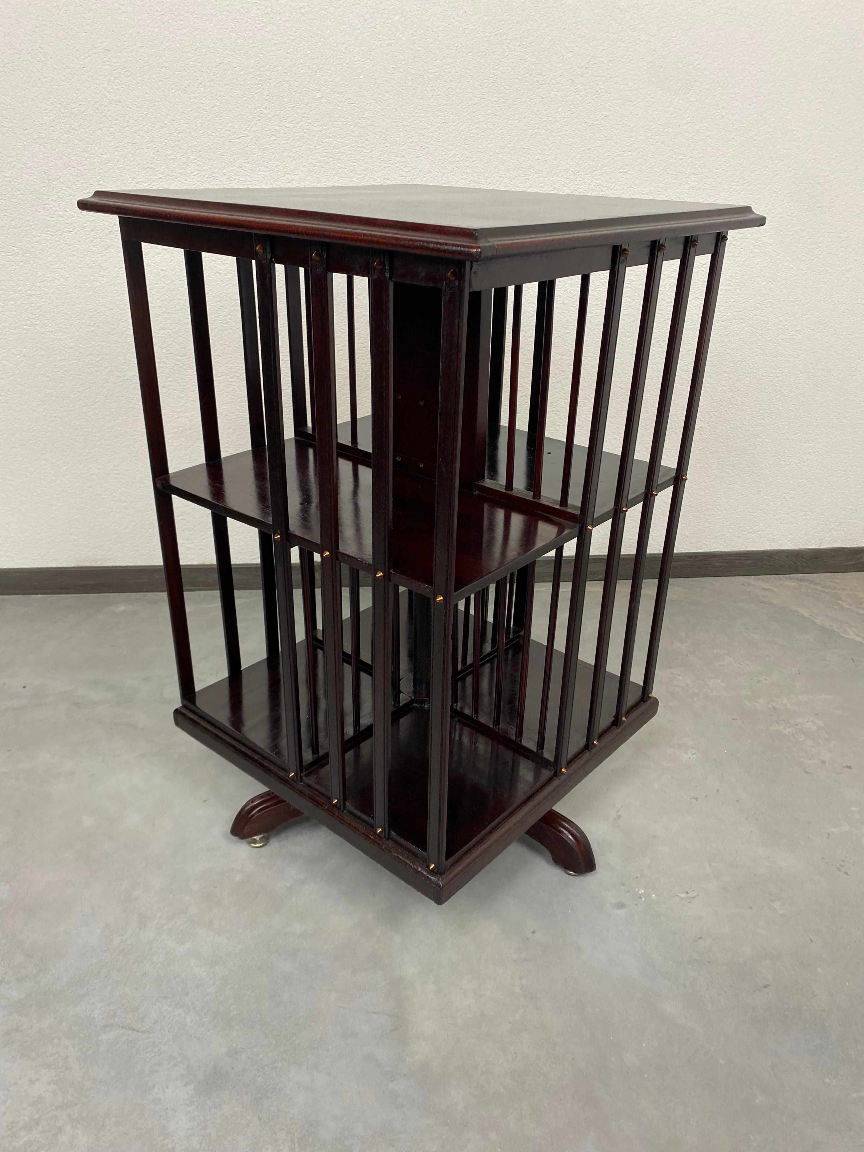 Early 20th Century Revolving Bookcase by Thonet For Sale