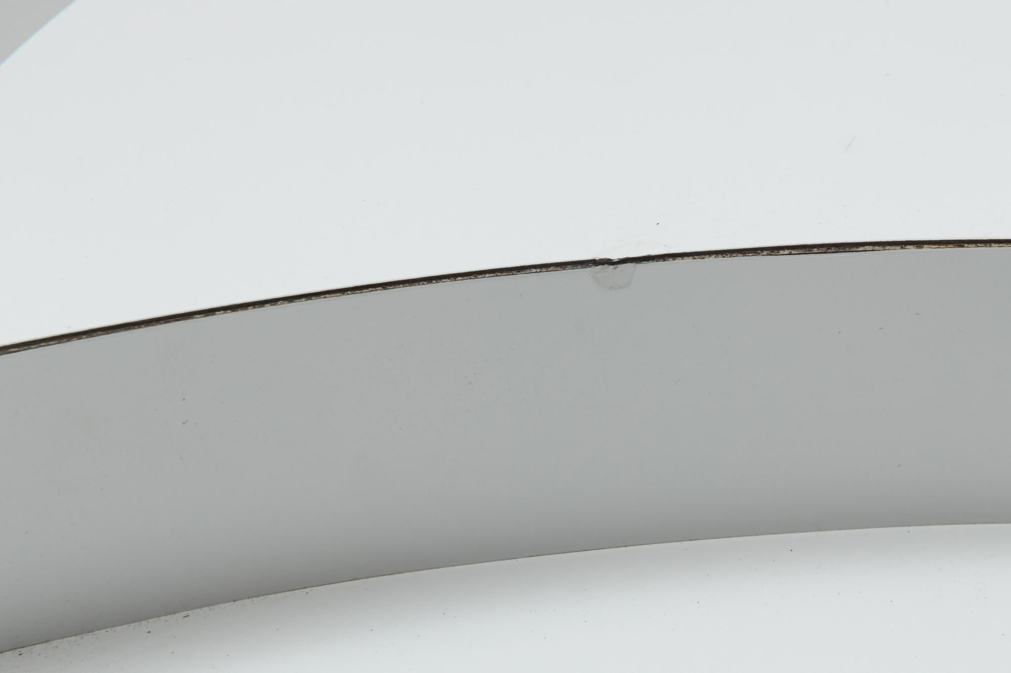 Buis Table basse Cassini avec bar en blanc pur de Willy Rizzo pour Acerbis en vente