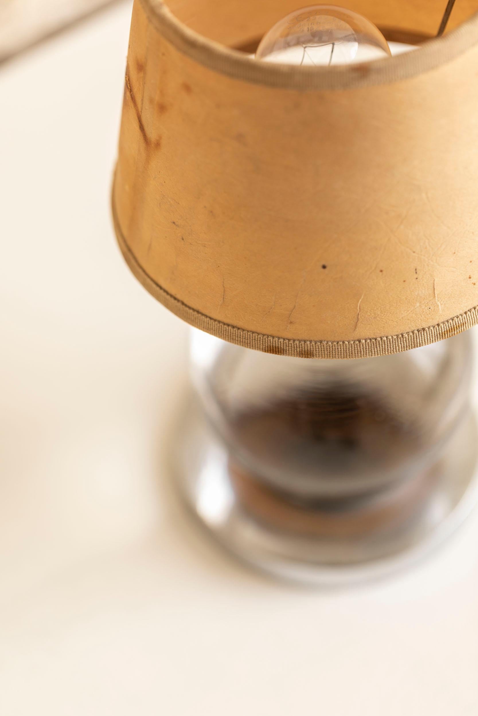 Revolving Glass Sphere Table Lamp 5