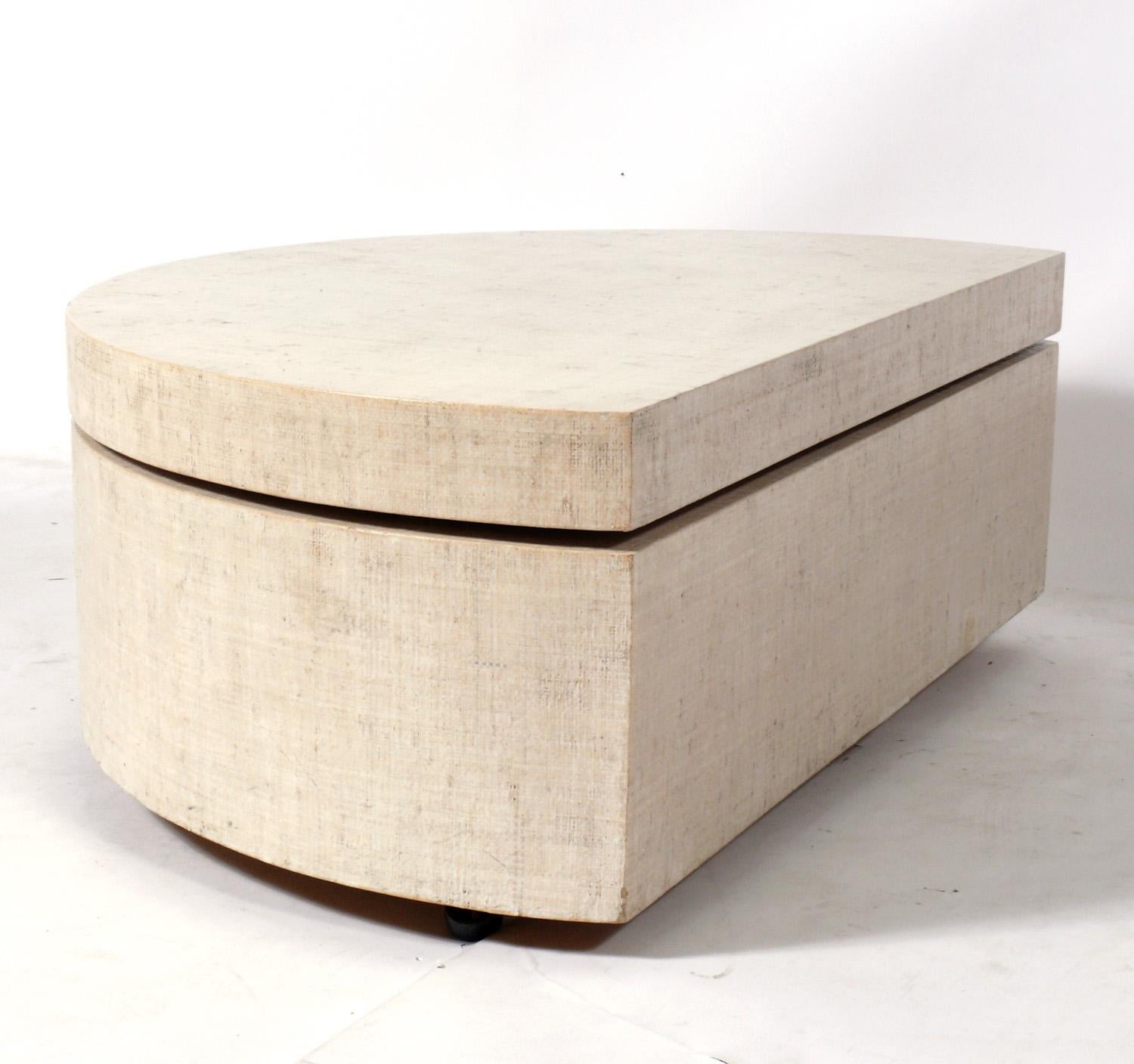 revolving coffee table
