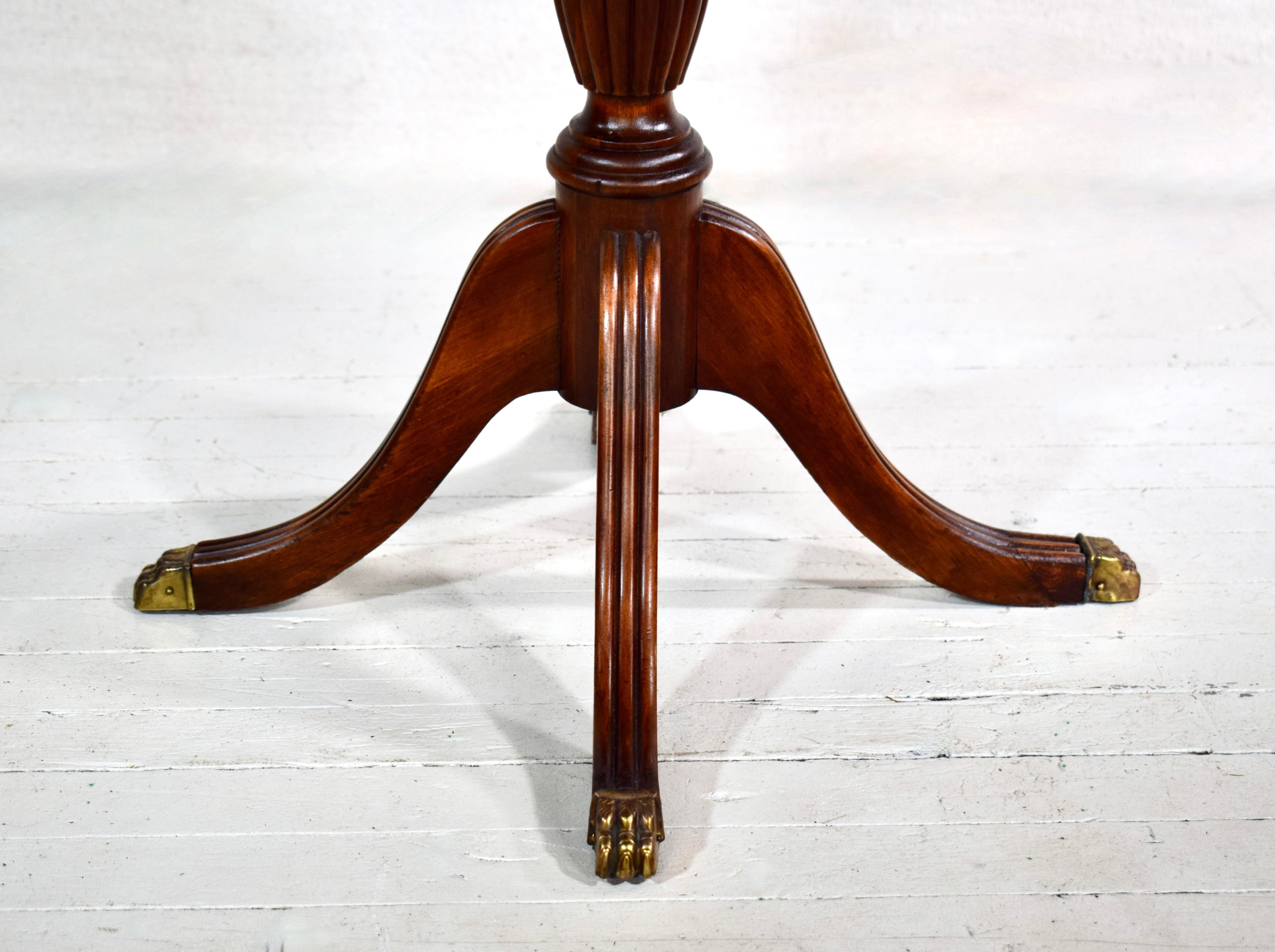 Revolving Mahogany Bookcase Drum Table In Good Condition For Sale In Southampton, NJ
