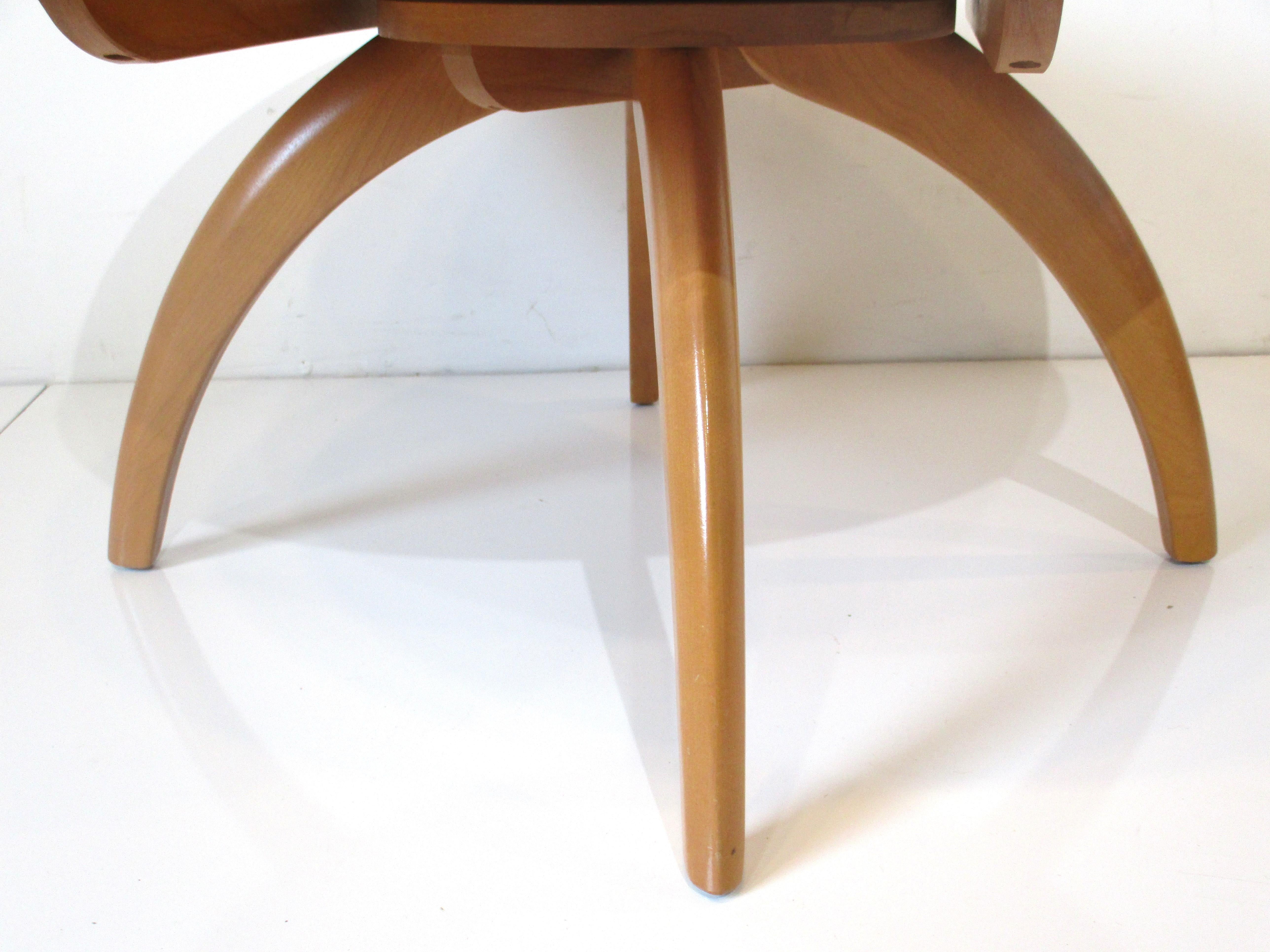 20th Century Revolving Maple Encore Coffee Table by Jiranek / Herrmann for Wakefield