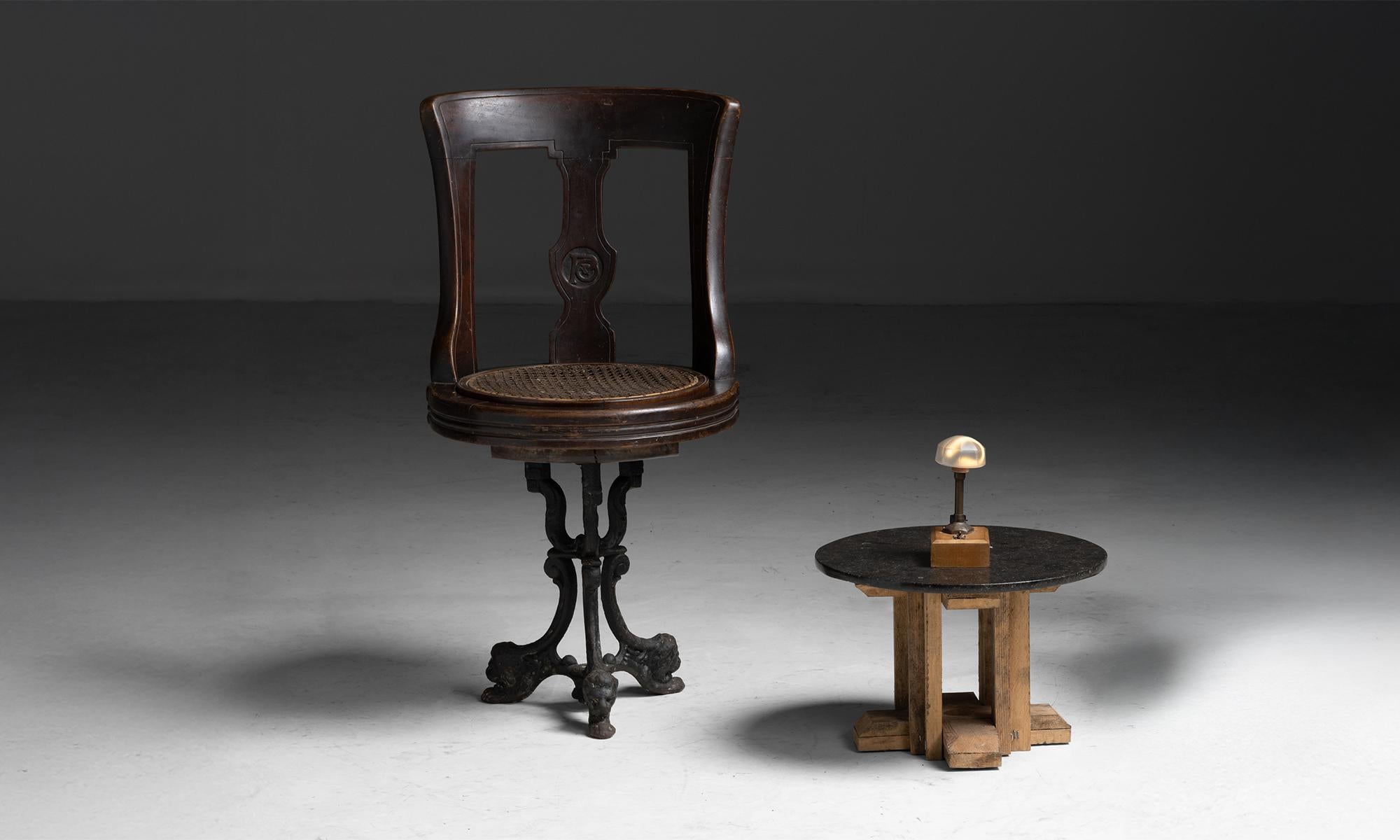 Revolving Ship Chair, England circa 1870 3