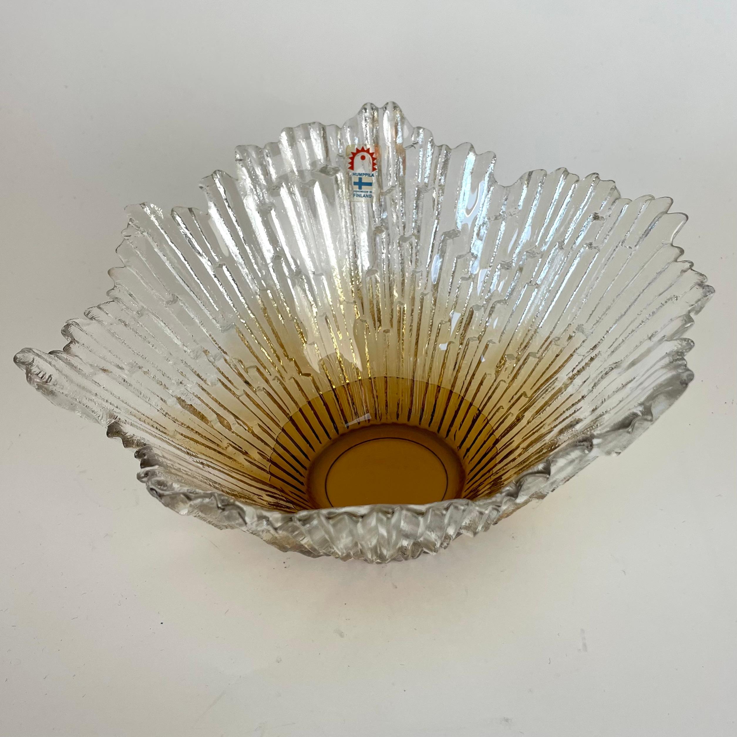 Mid-Century Modern Bol en verre Revontulet (Lights) - 1972 - Design/One en vente