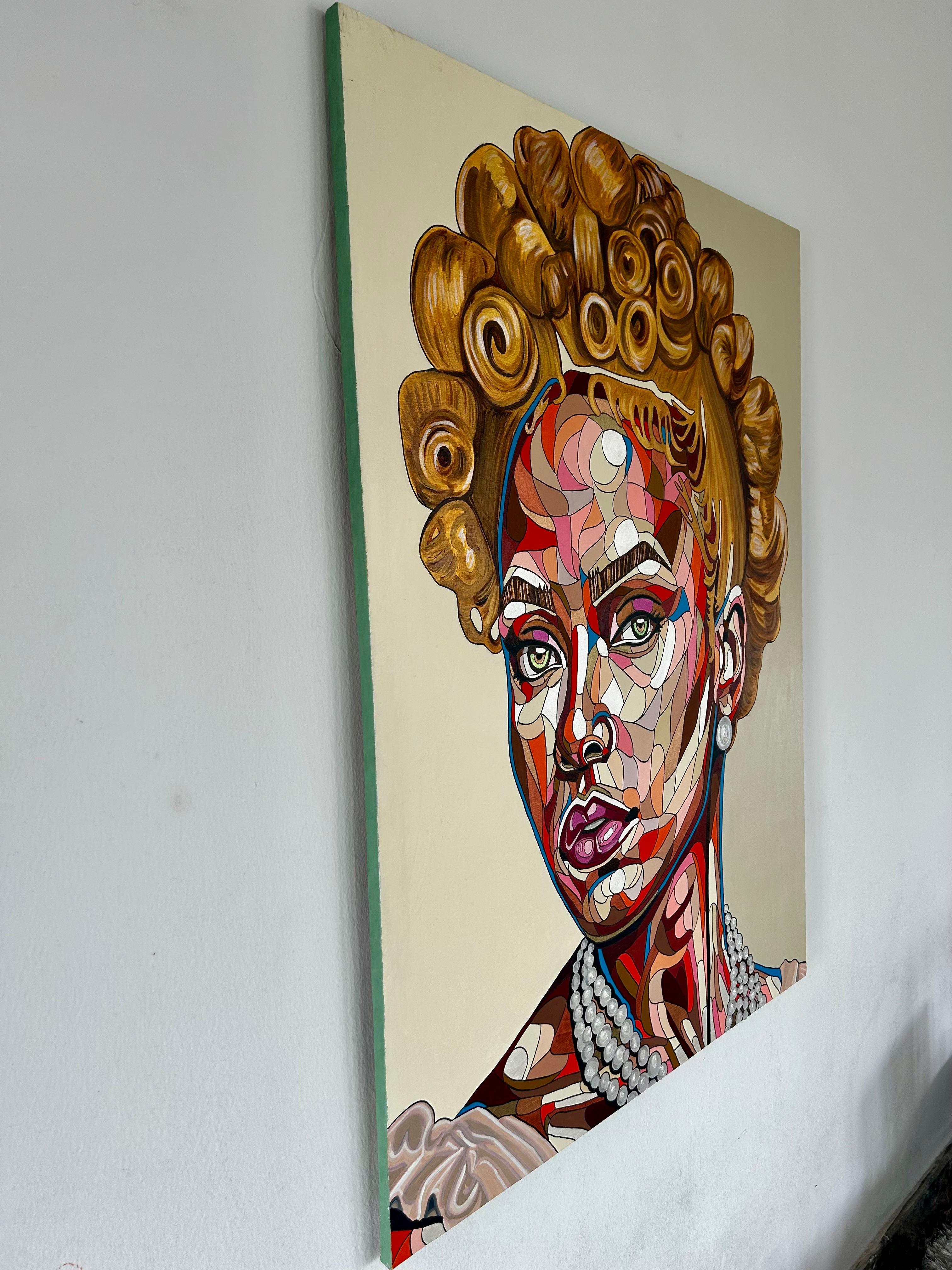 amaka  Schönheit (Zeitgenössisch), Painting, von REWA