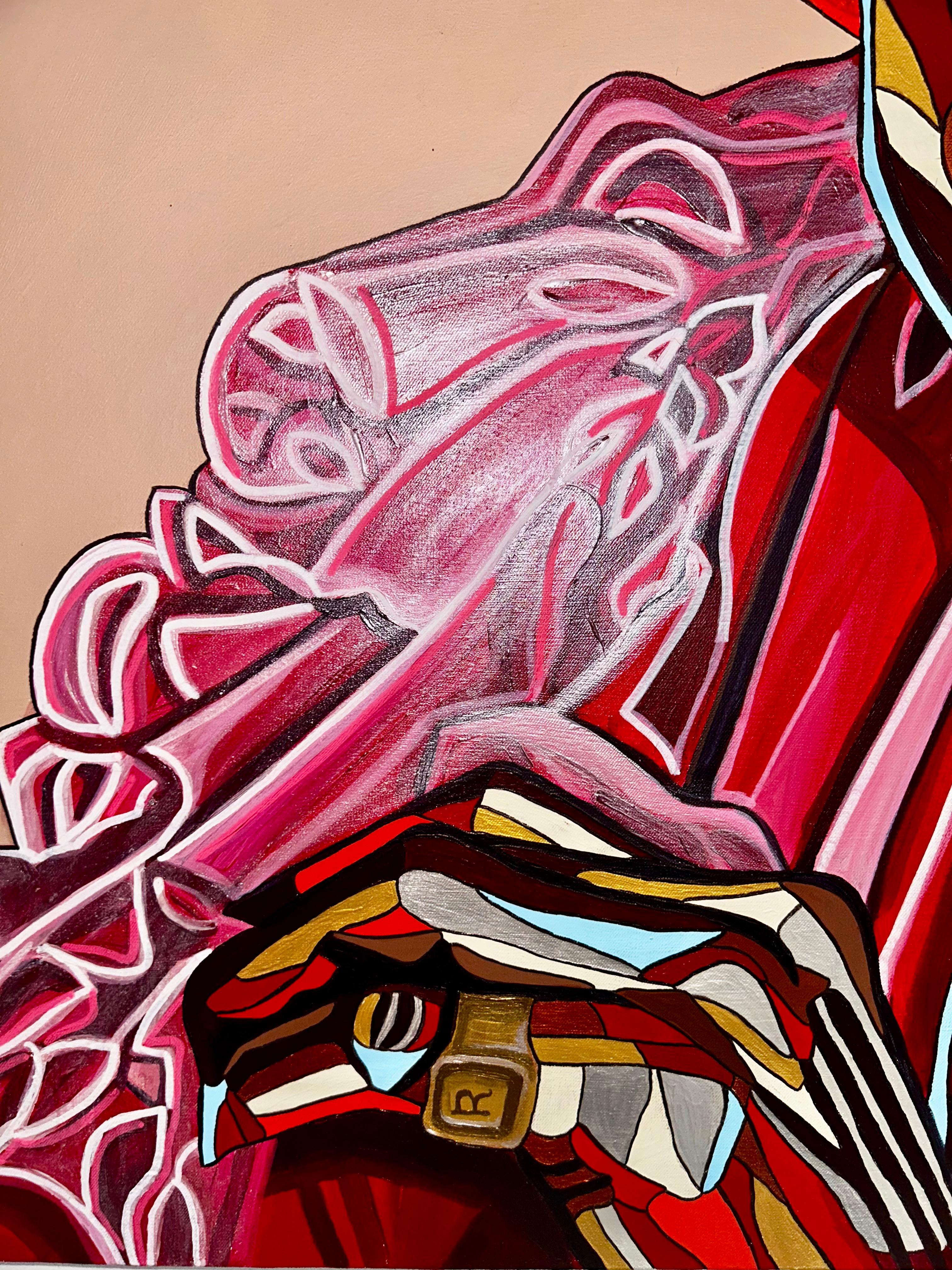 ezinne  La Buena Madre - Painting Contemporáneo de REWA