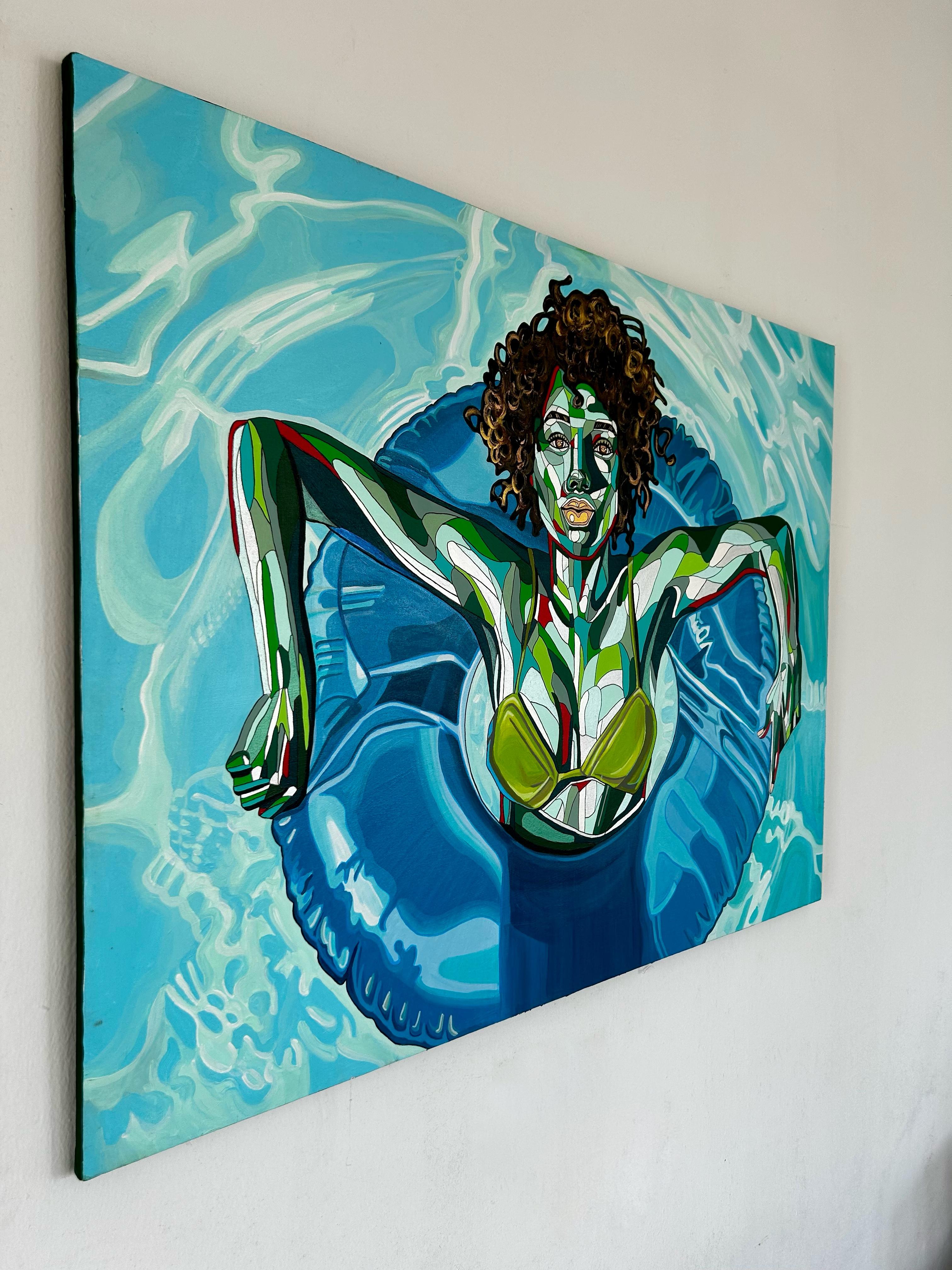 nwunye onye  Libertad - Painting Contemporáneo de REWA