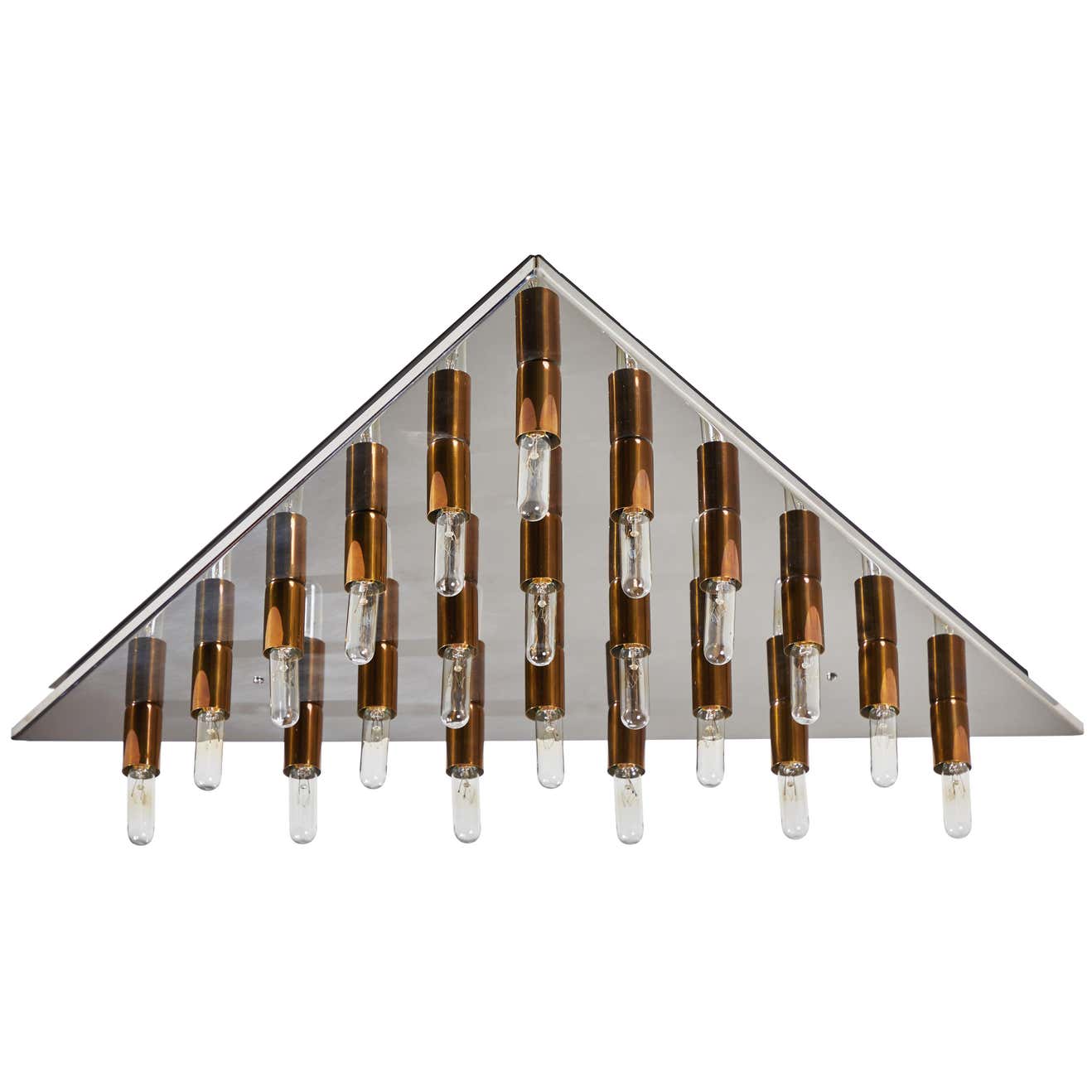 Rewire Custom Triangular Light Panel For Sale at 1stDibs