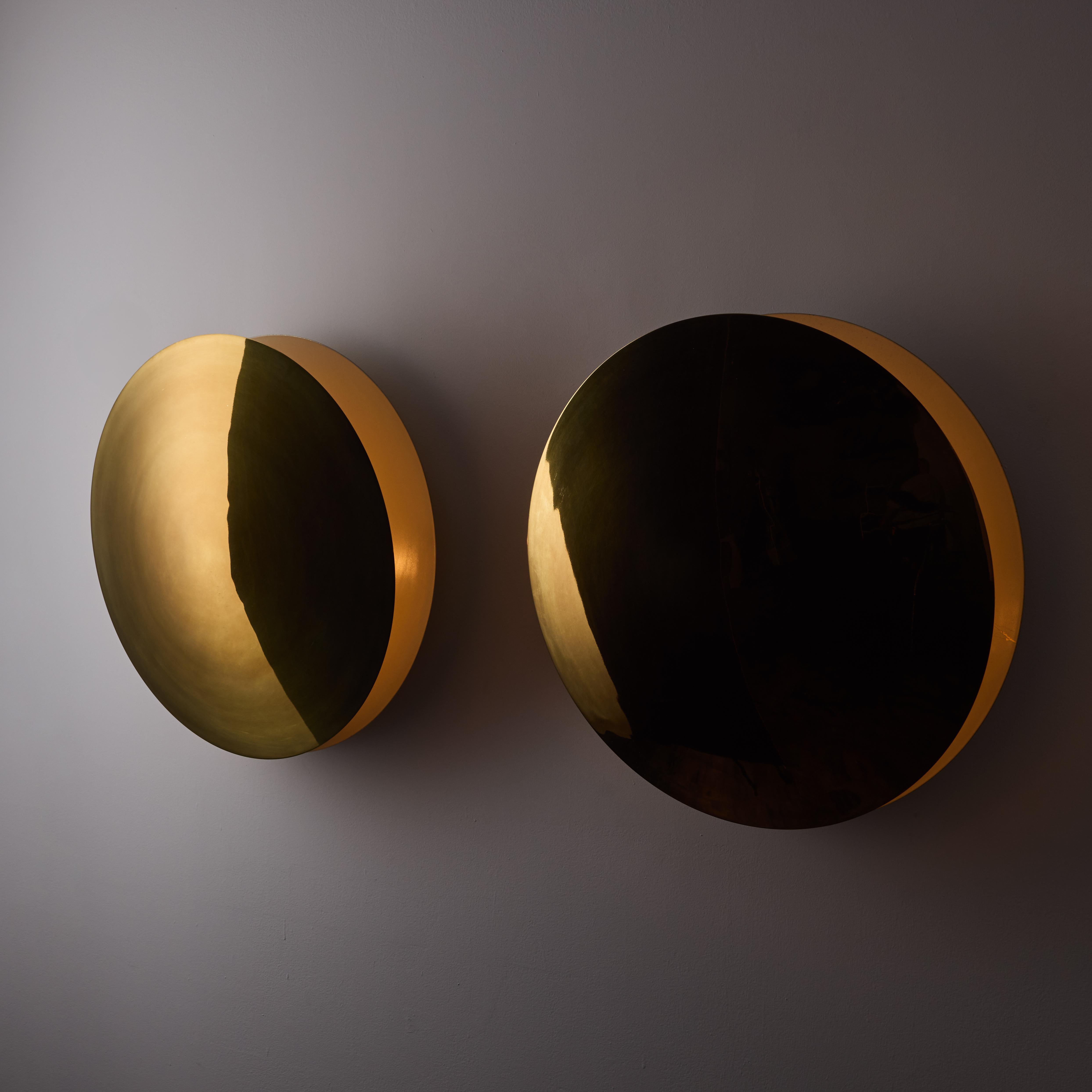 Contemporary Rewire Custom XL 'Castanet' Sconces For Sale
