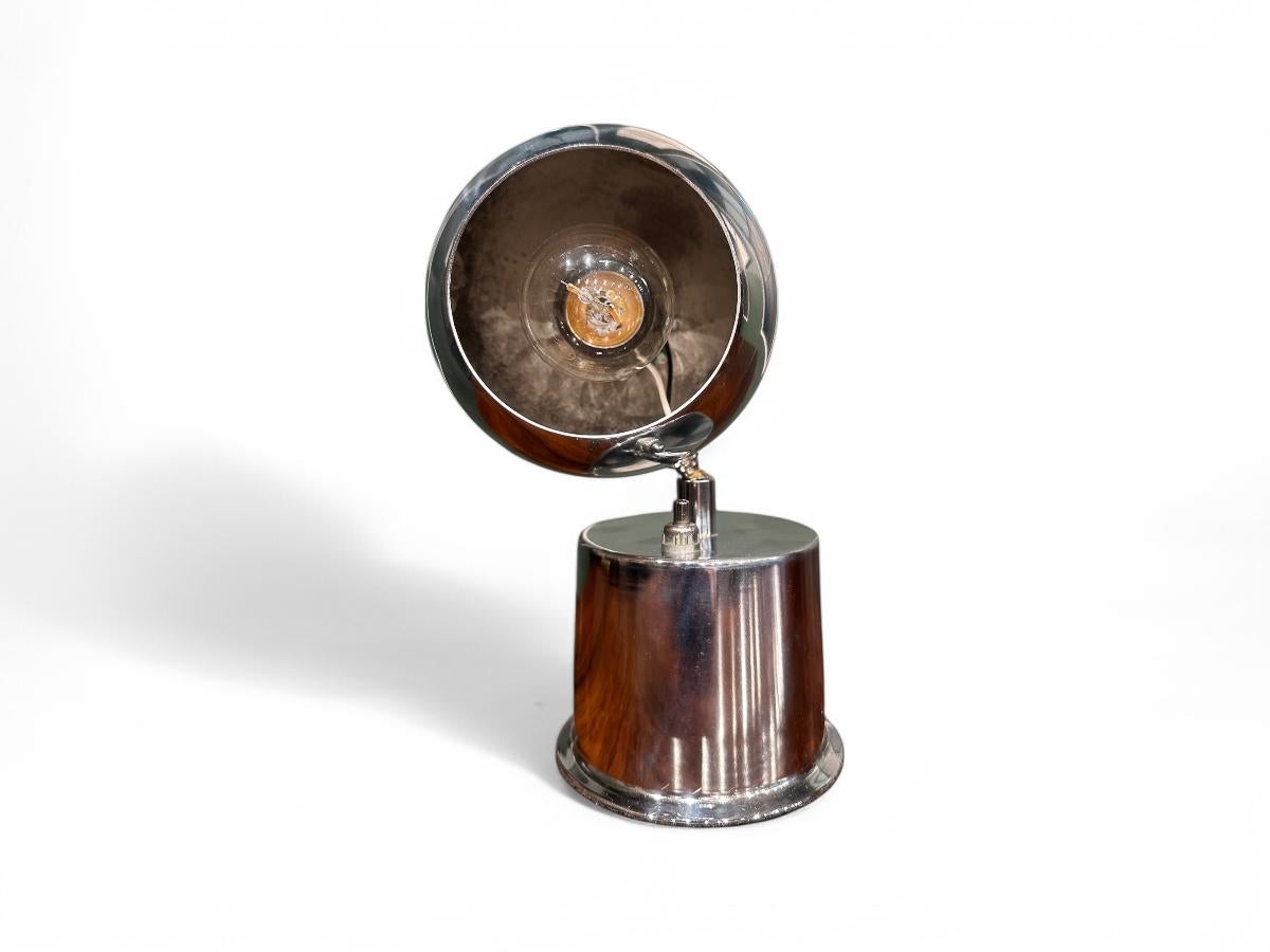 Mid-Century Modern Lampadaire moderne brésilien Rewire en chrome plaqué, Dominici, années 1950 - Lot 99 en vente