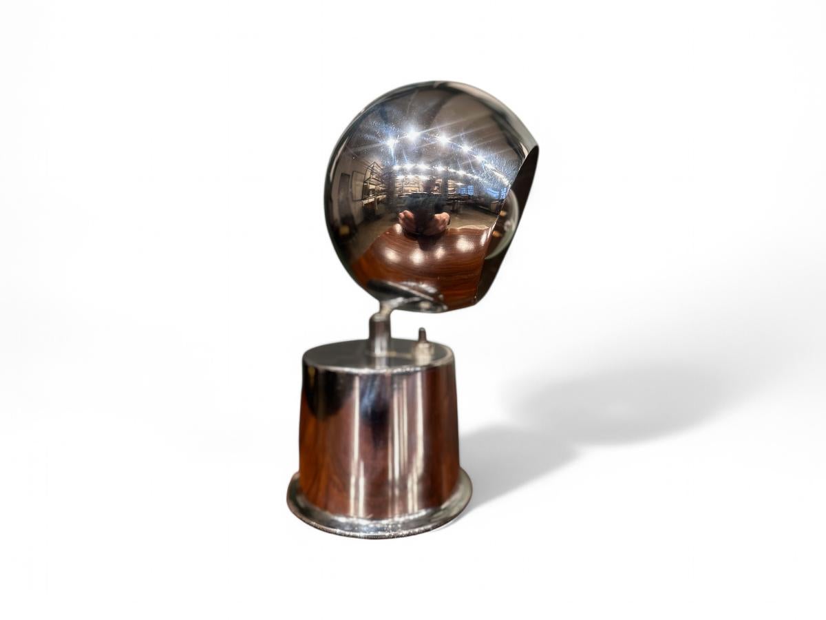 Brésilien Lampadaire moderne brésilien Rewire en chrome plaqué, Dominici, années 1950 - Lot 99 en vente