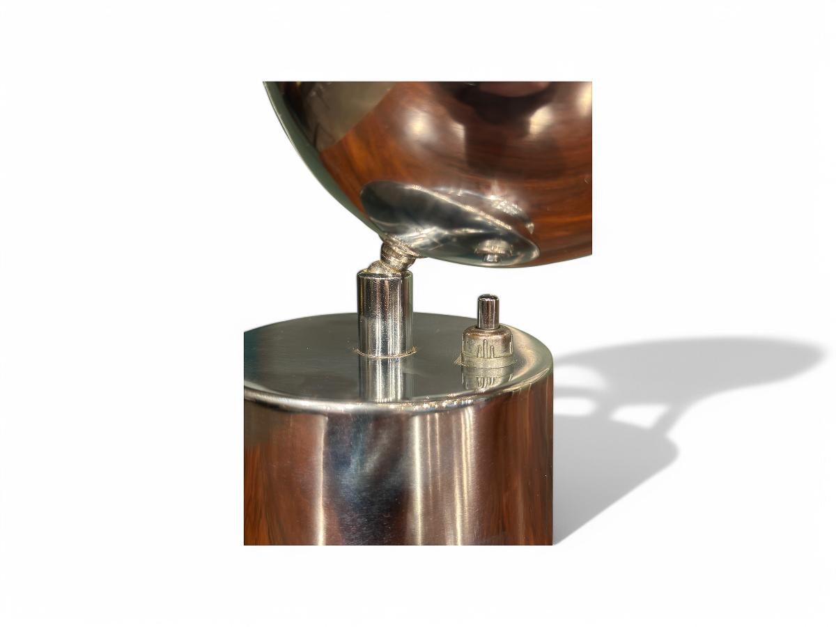 Ferronnerie Lampadaire moderne brésilien Rewire en chrome plaqué, Dominici, années 1950 - Lot 99 en vente