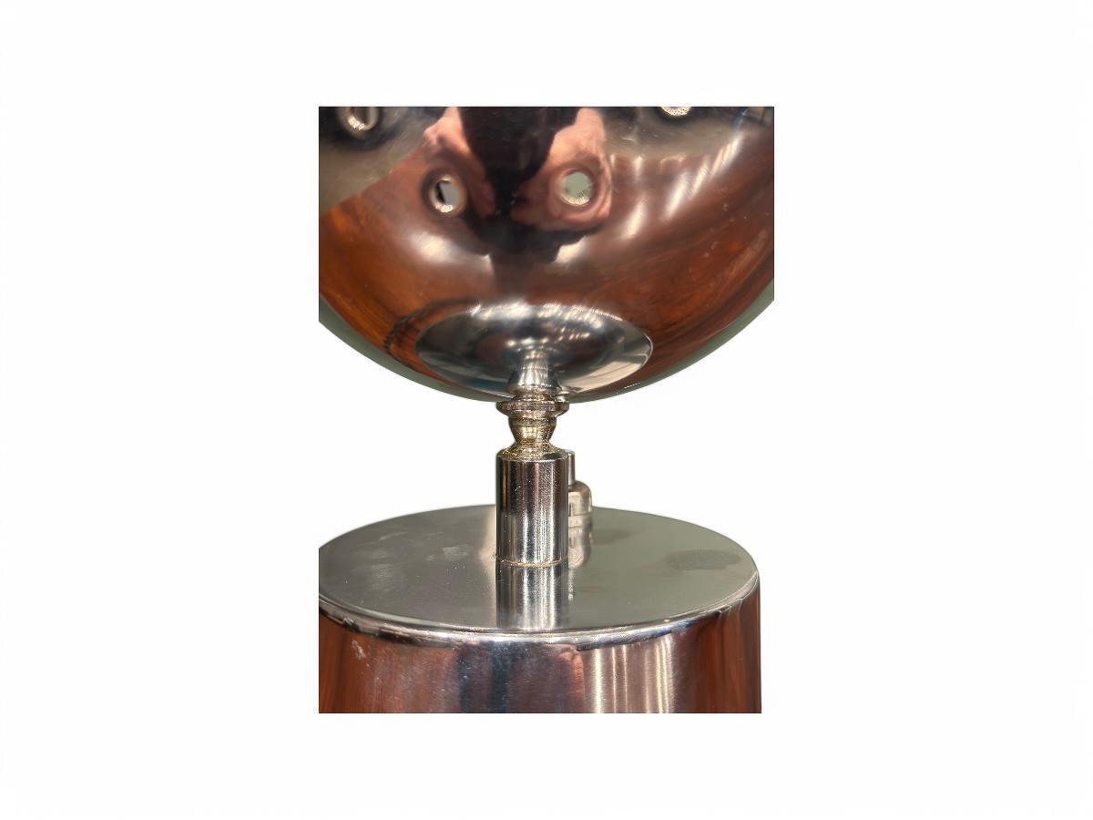 Lampadaire moderne brésilien Rewire en chrome plaqué, Dominici, années 1950 - Lot 99 en vente 1