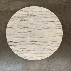 Reworked Marble and Walnut Coffee Table by Cal Mode