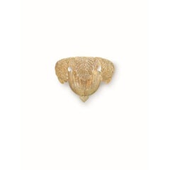 Rex 5388 Wall, Gold Rugiada Venetian Crystal