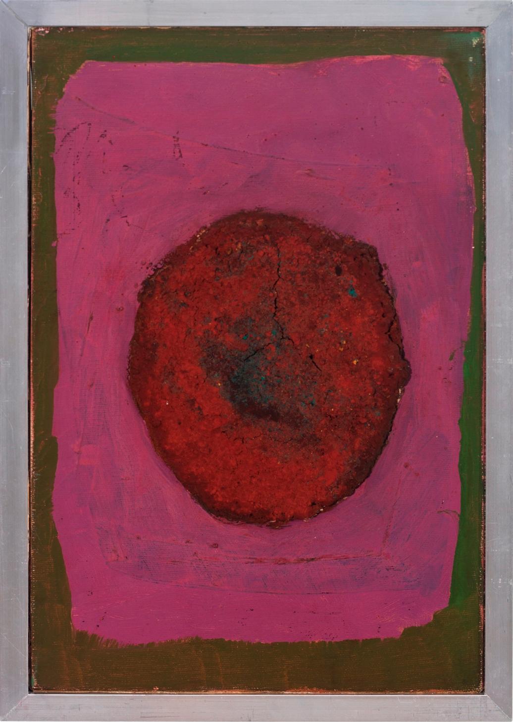 Rex Ashlock Abstract Painting - "Pink Dot"