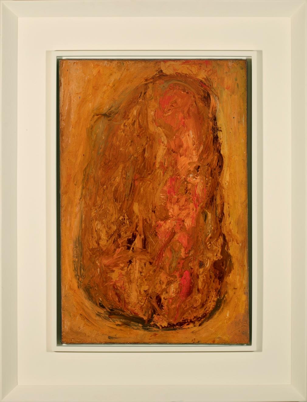 Rex Ashlock Abstract Painting - "Yellow"