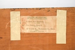 Rex Dennis Parady, "of Time and Illusions" Abstract Mixed Media on Canvas, 1956